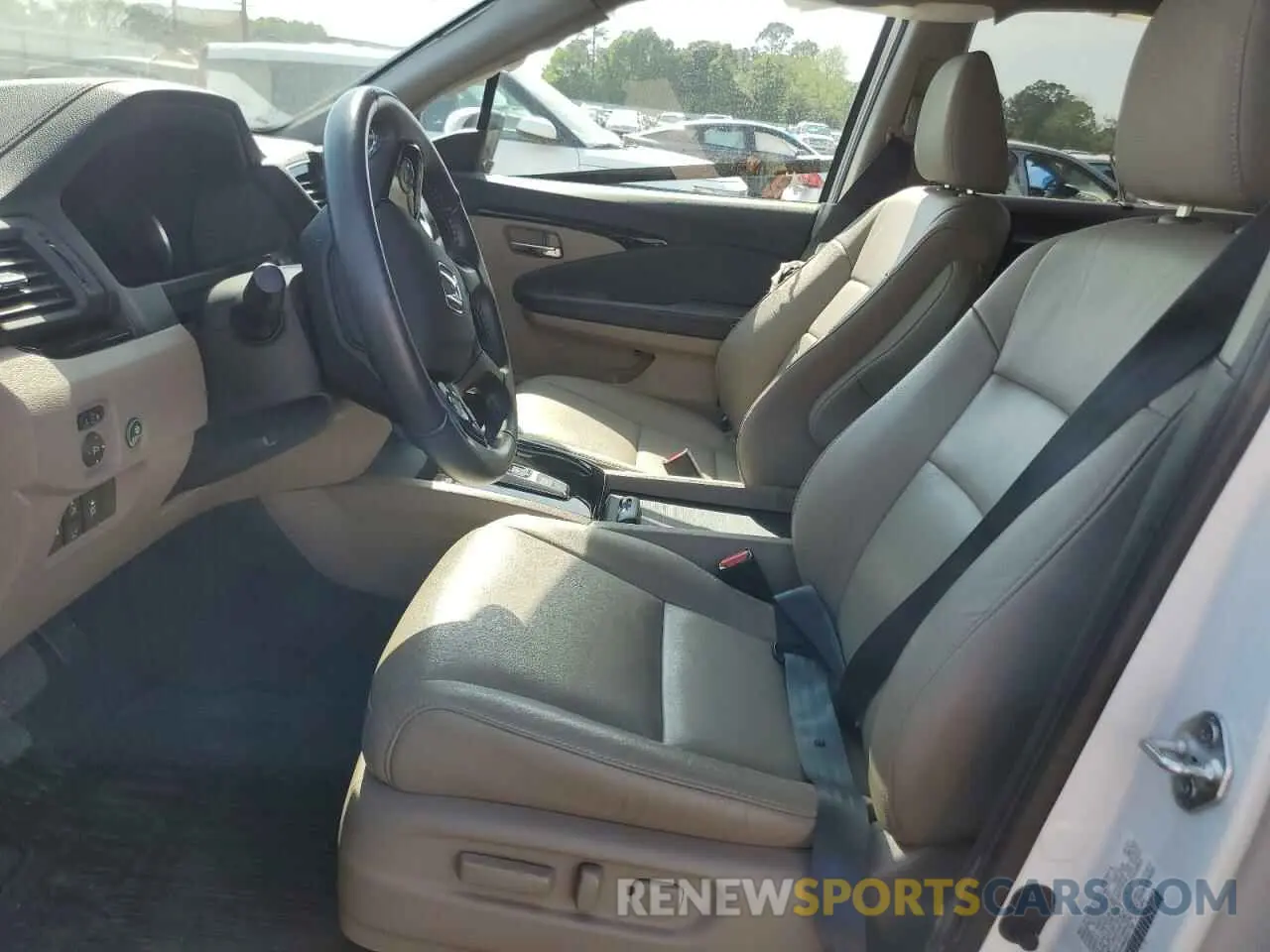 7 Photograph of a damaged car 5FNYF5H68MB041796 HONDA PILOT 2021