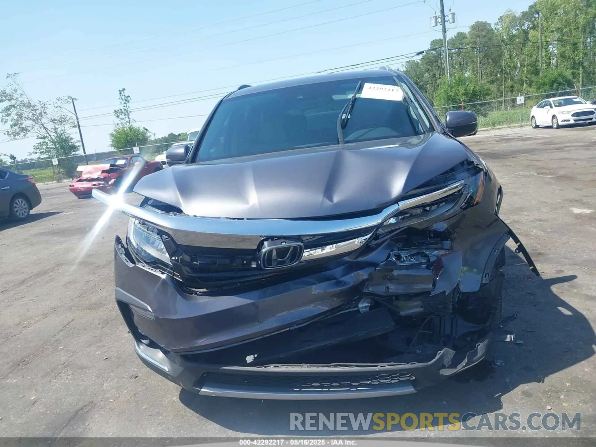 11 Photograph of a damaged car 5FNYF5H6XMB035630 HONDA PILOT 2021