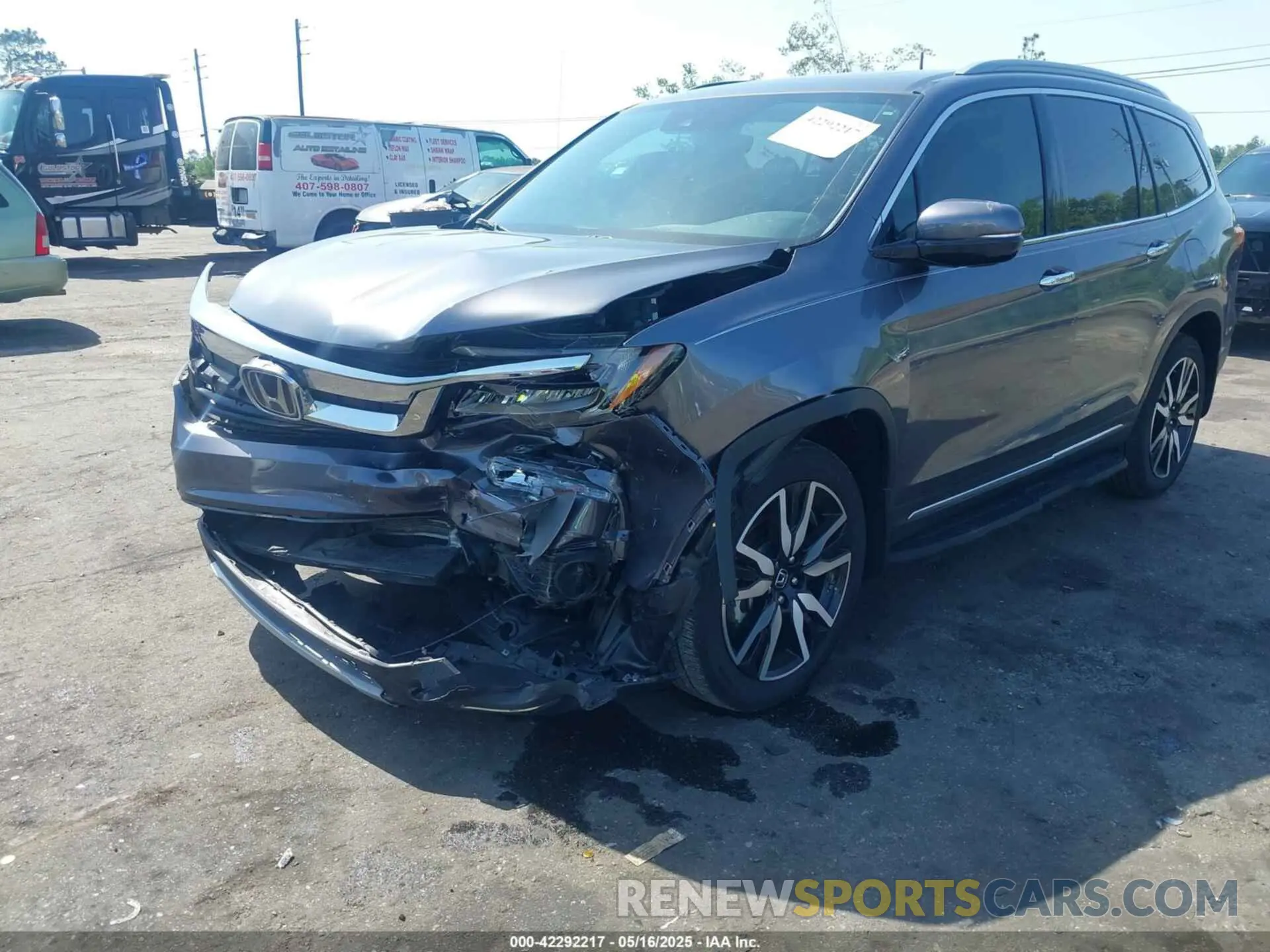6 Photograph of a damaged car 5FNYF5H6XMB035630 HONDA PILOT 2021