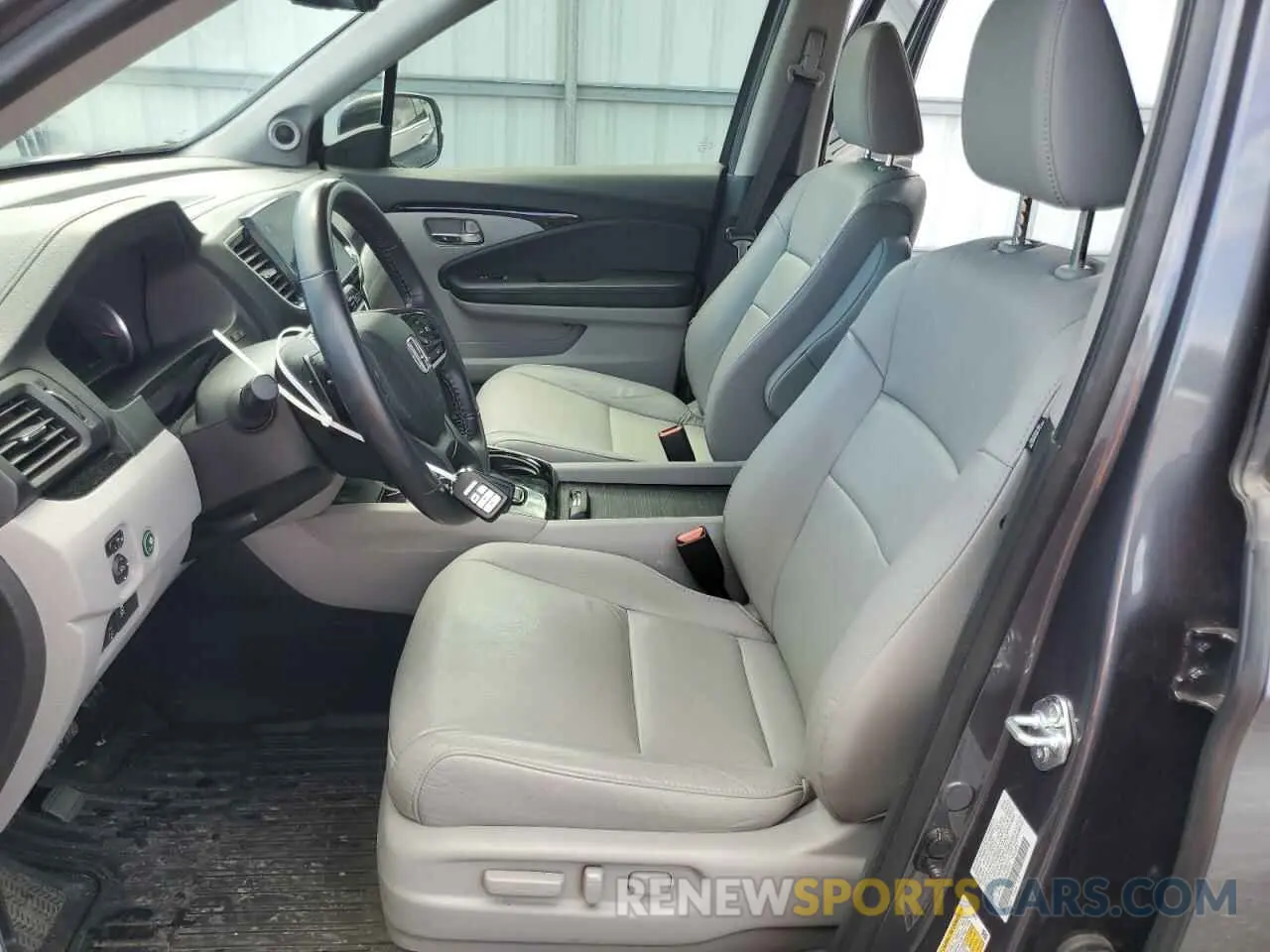 7 Photograph of a damaged car 5FNYF5H92MB037480 HONDA PILOT 2021