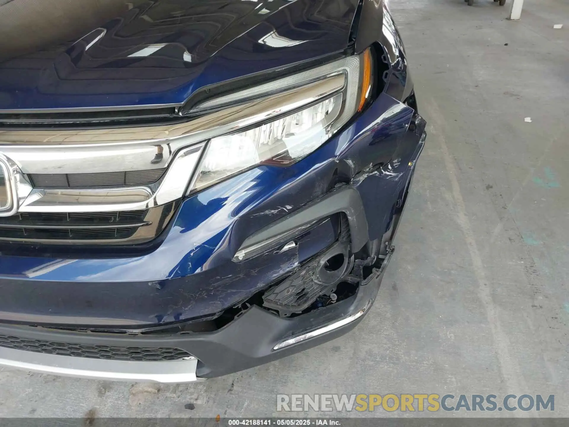 6 Photograph of a damaged car 5FNYF5H93MB002463 HONDA PILOT 2021