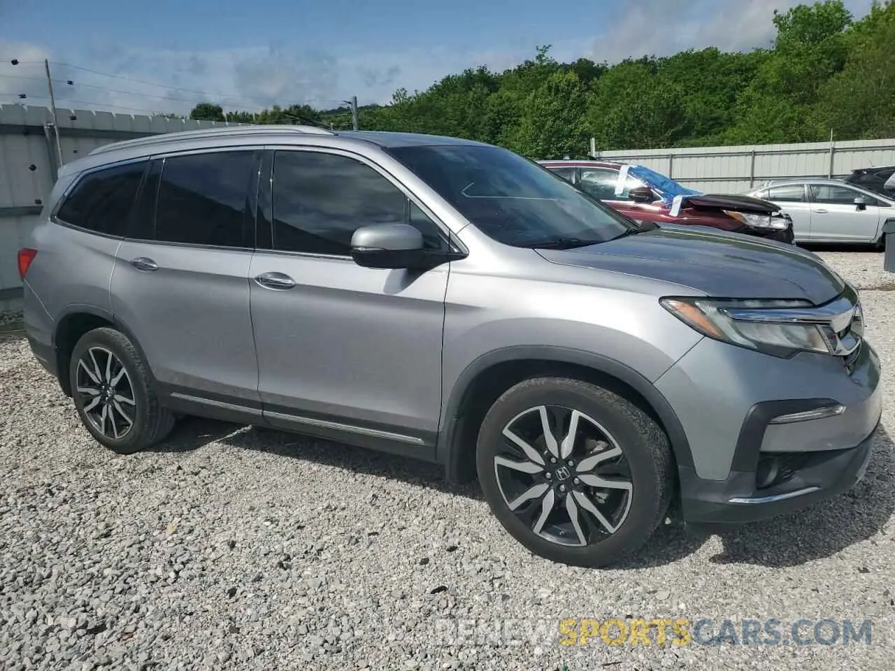 4 Photograph of a damaged car 5FNYF5H96MB001520 HONDA PILOT 2021