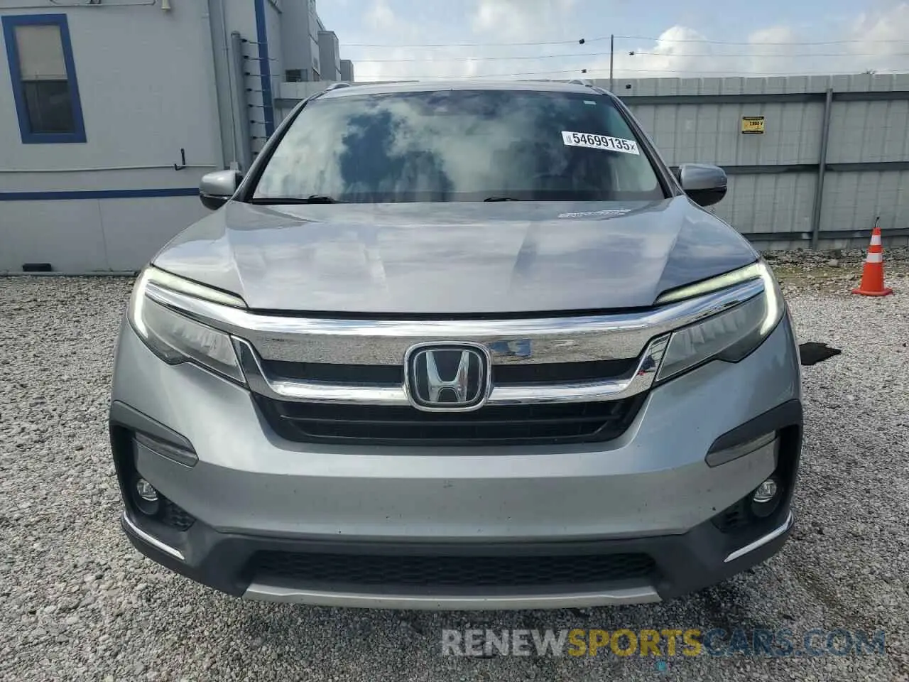 5 Photograph of a damaged car 5FNYF5H96MB001520 HONDA PILOT 2021
