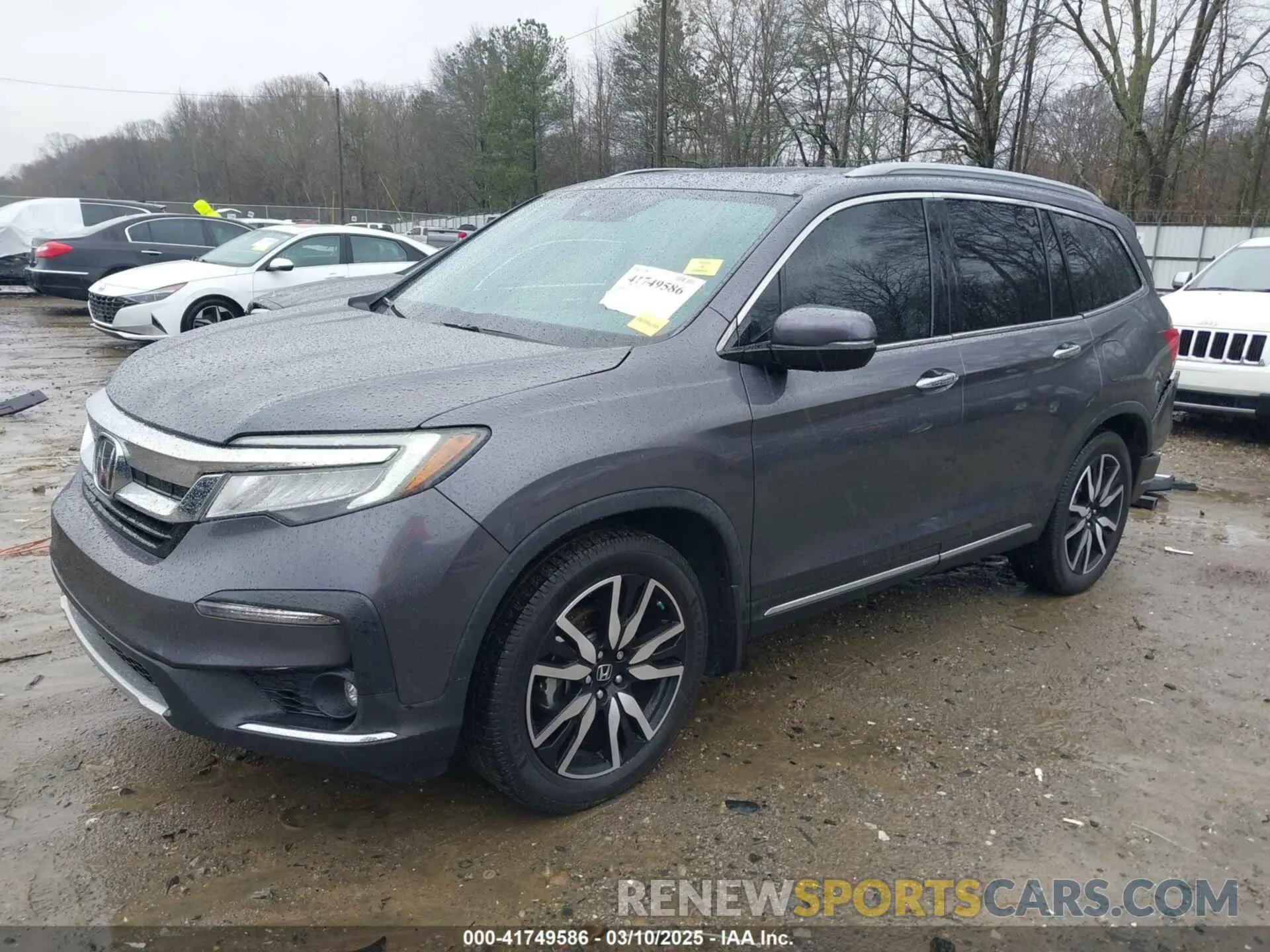 2 Photograph of a damaged car 5FNYF5H9XMB014190 HONDA PILOT 2021