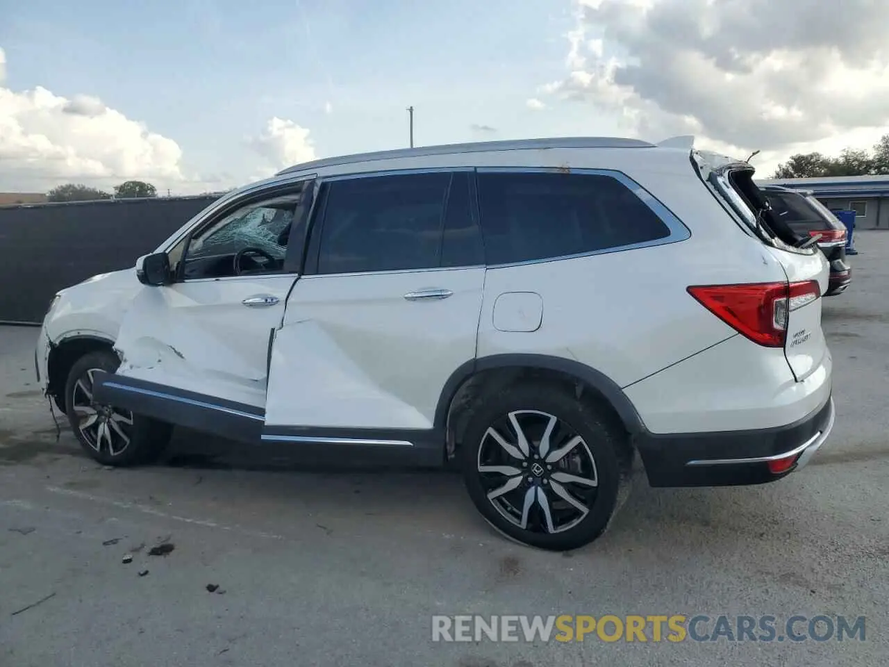 2 Photograph of a damaged car 5FNYF6H00MB064376 HONDA PILOT 2021