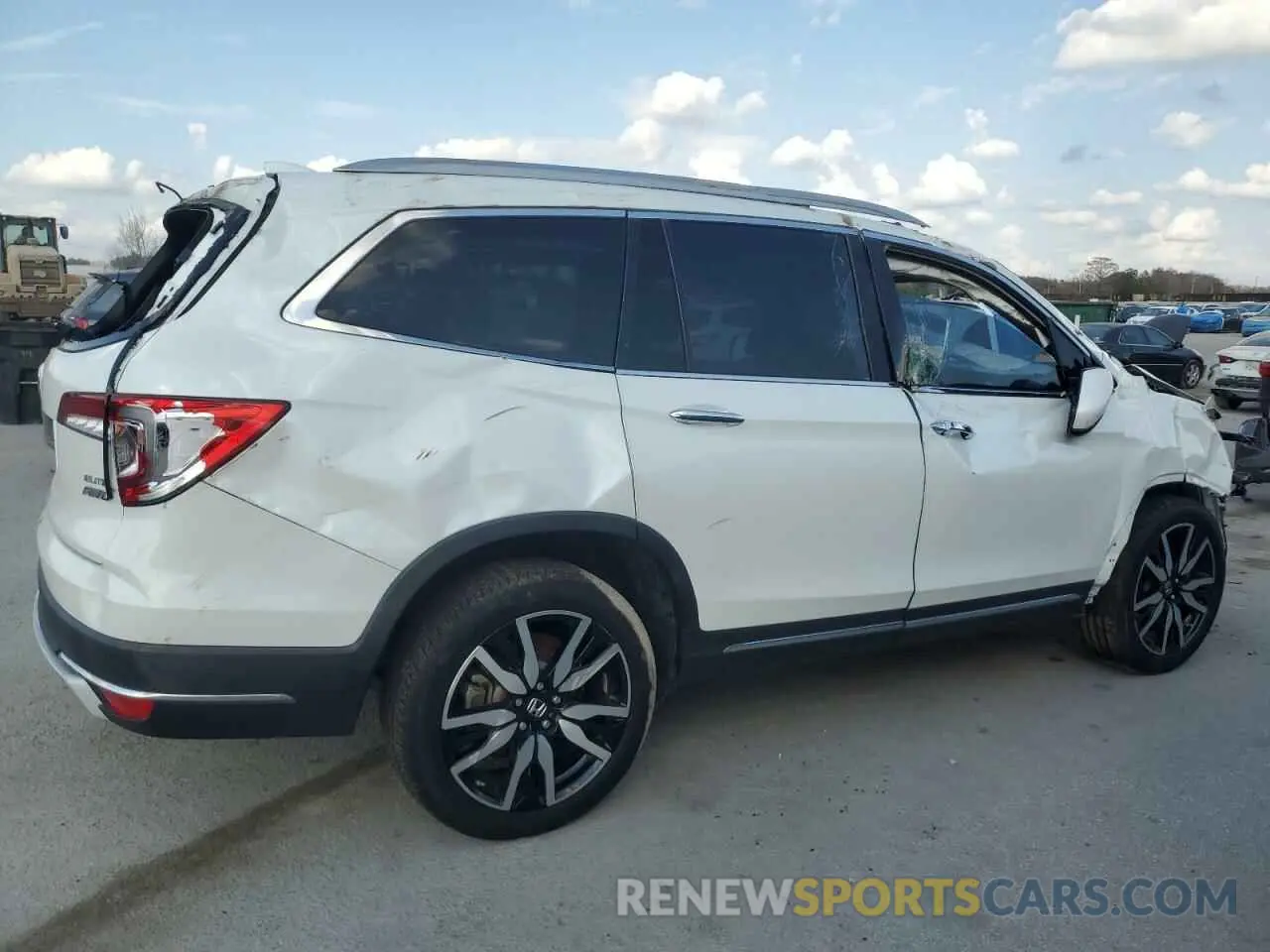 3 Photograph of a damaged car 5FNYF6H00MB064376 HONDA PILOT 2021