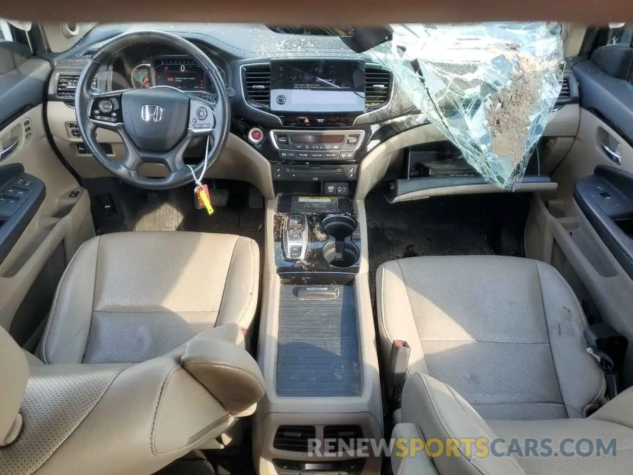 8 Photograph of a damaged car 5FNYF6H00MB064376 HONDA PILOT 2021