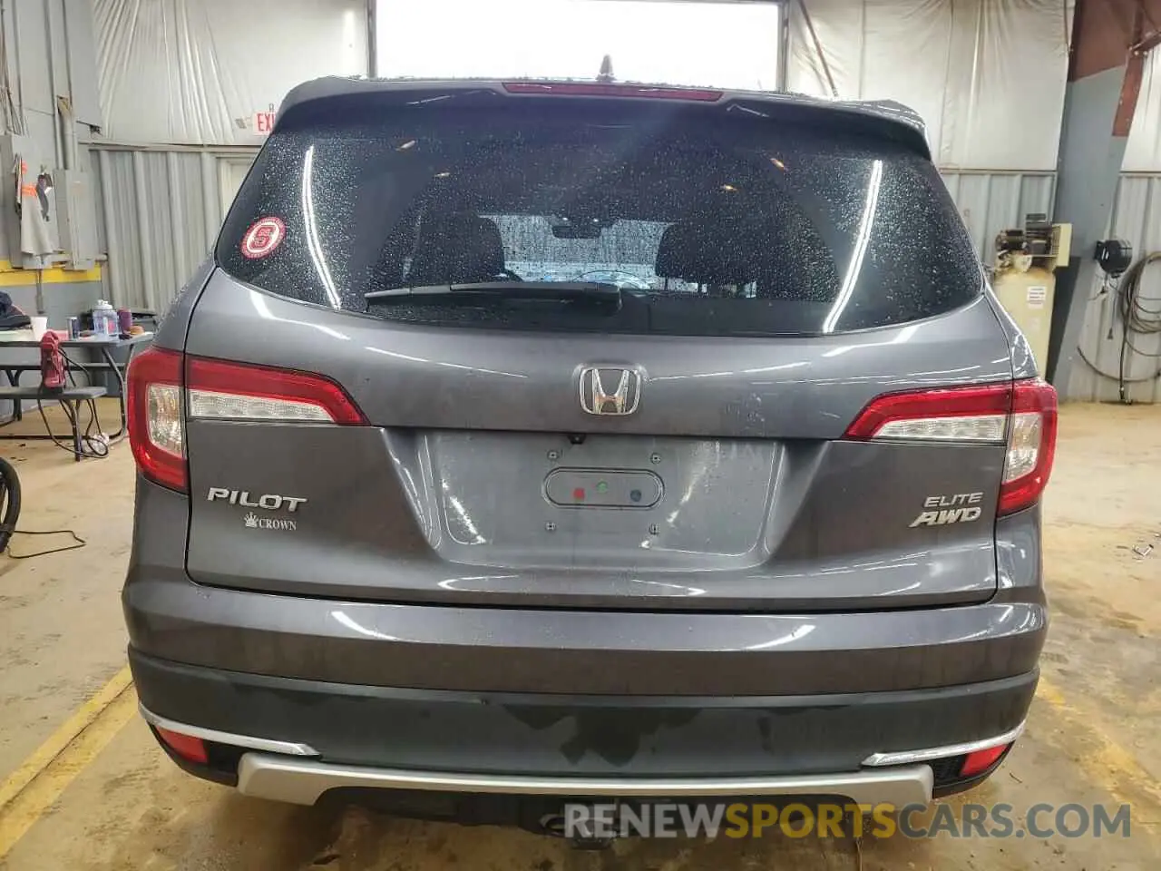 6 Photograph of a damaged car 5FNYF6H01MB089206 HONDA PILOT 2021