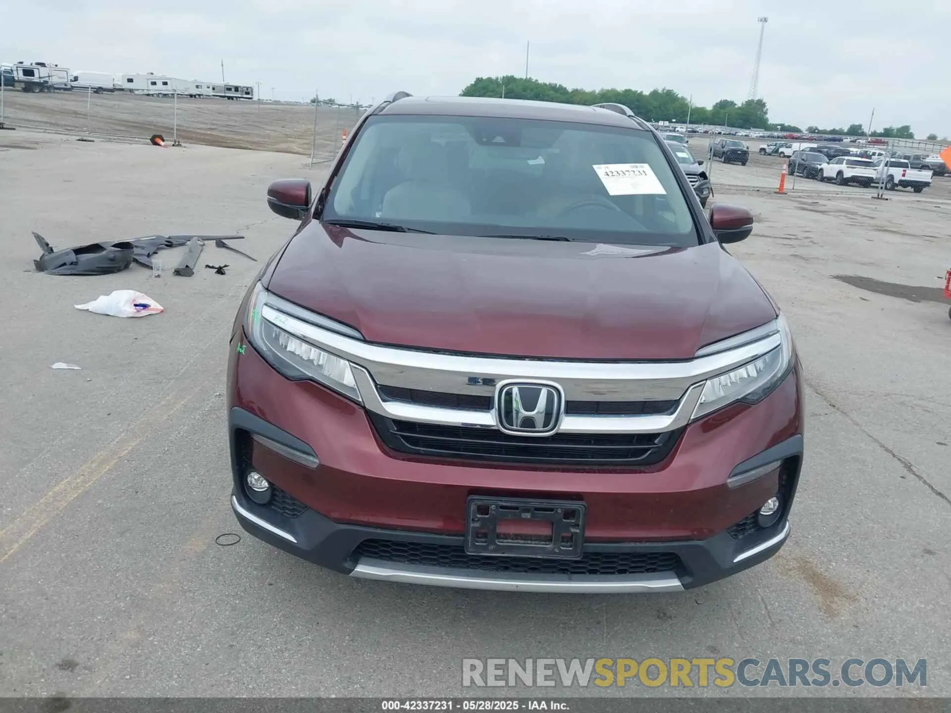 20 Photograph of a damaged car 5FNYF6H02MB042122 HONDA PILOT 2021