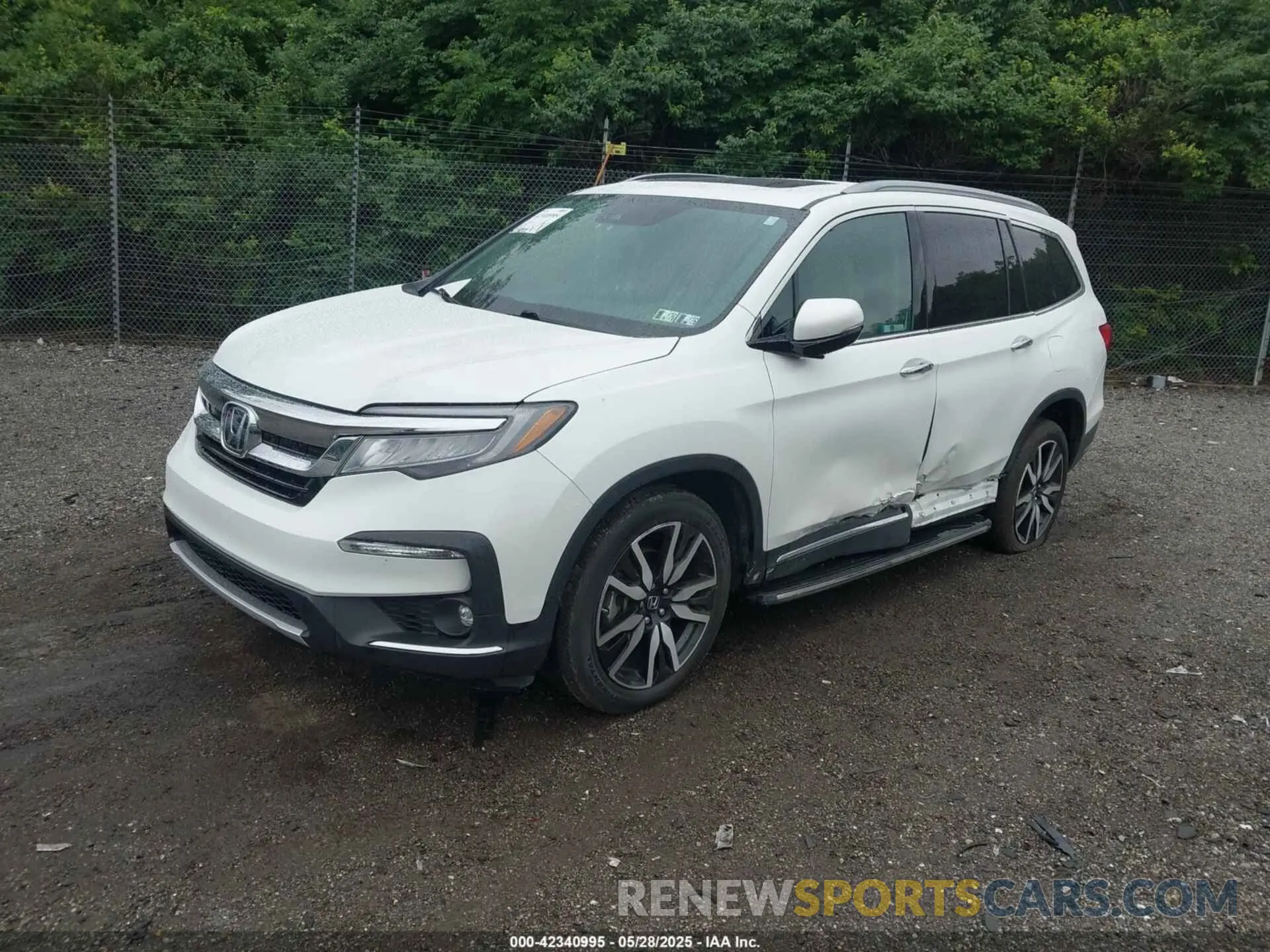 2 Photograph of a damaged car 5FNYF6H02MB056053 HONDA PILOT 2021