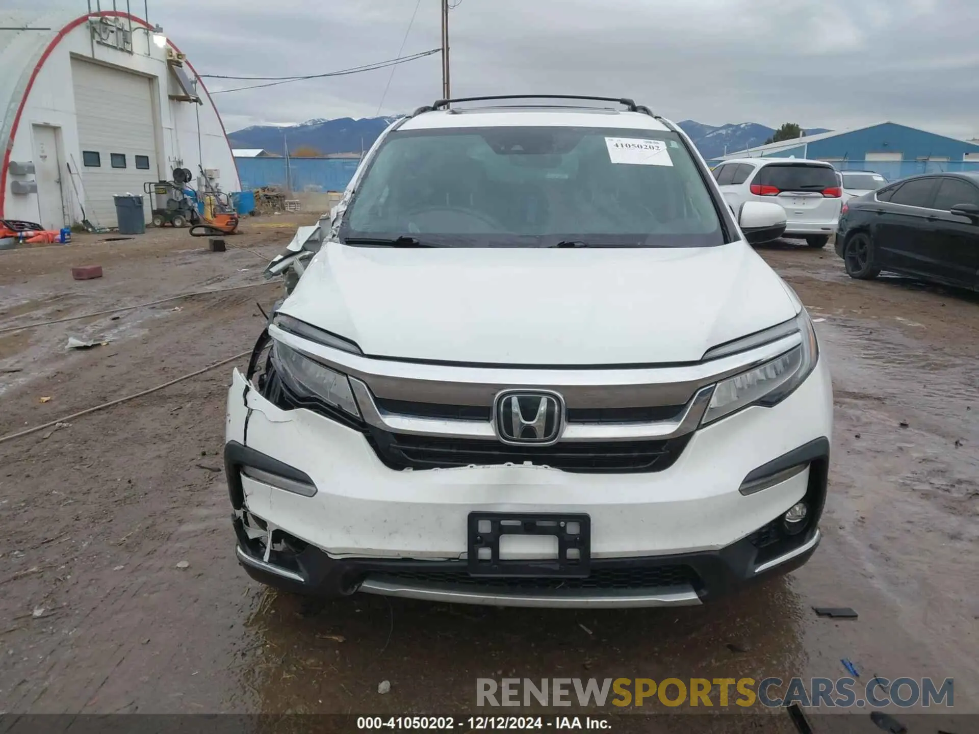 12 Photograph of a damaged car 5FNYF6H03MB044154 HONDA PILOT 2021