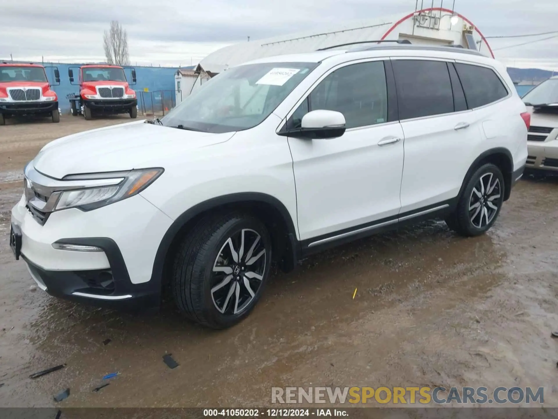 2 Photograph of a damaged car 5FNYF6H03MB044154 HONDA PILOT 2021