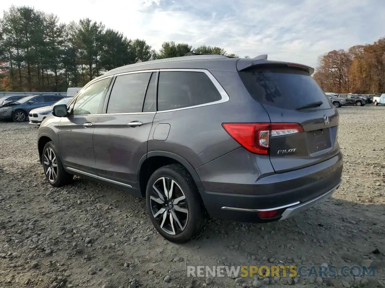 2 Photograph of a damaged car 5FNYF6H04MB035043 HONDA PILOT 2021