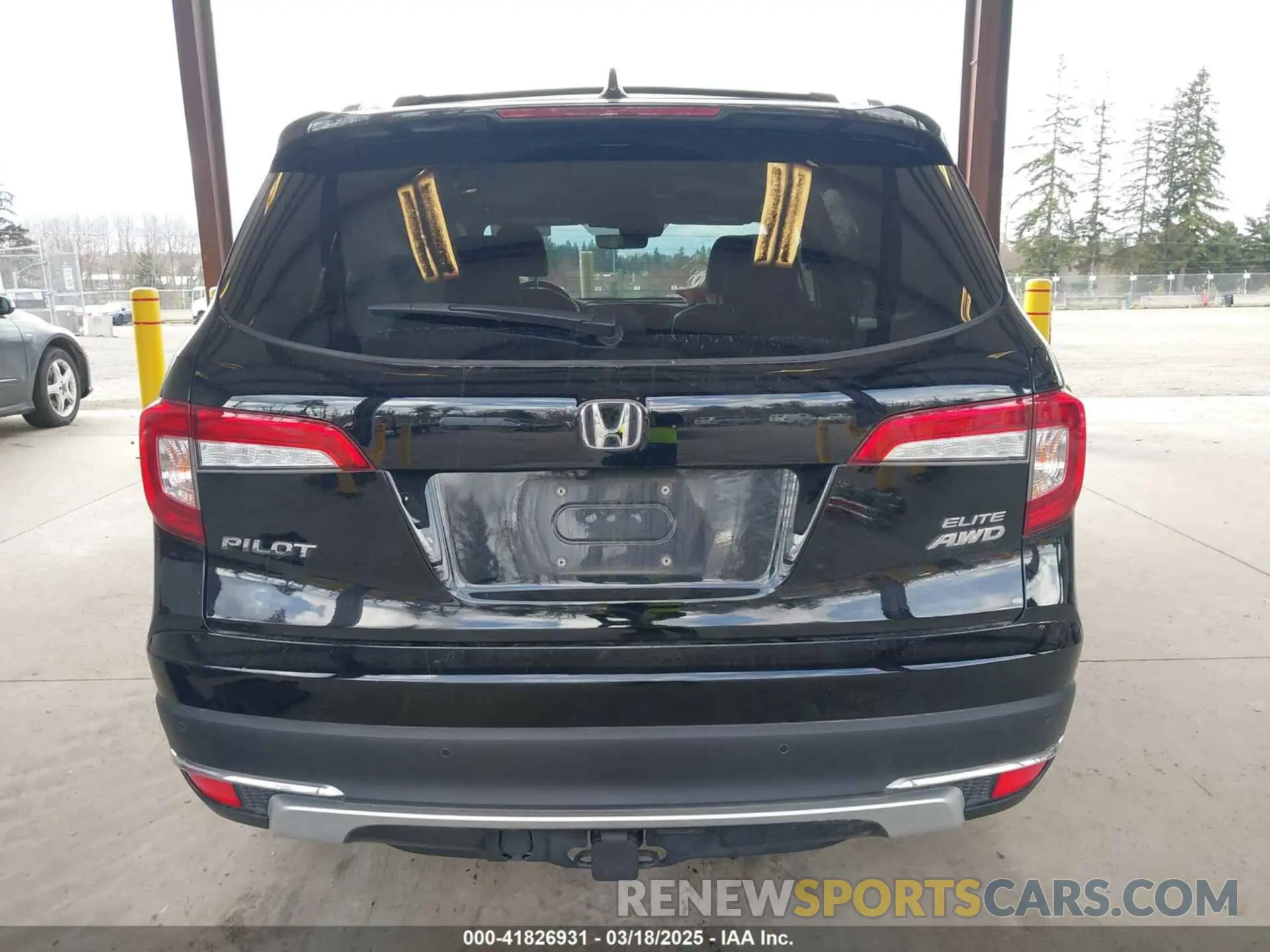 16 Photograph of a damaged car 5FNYF6H04MB043014 HONDA PILOT 2021