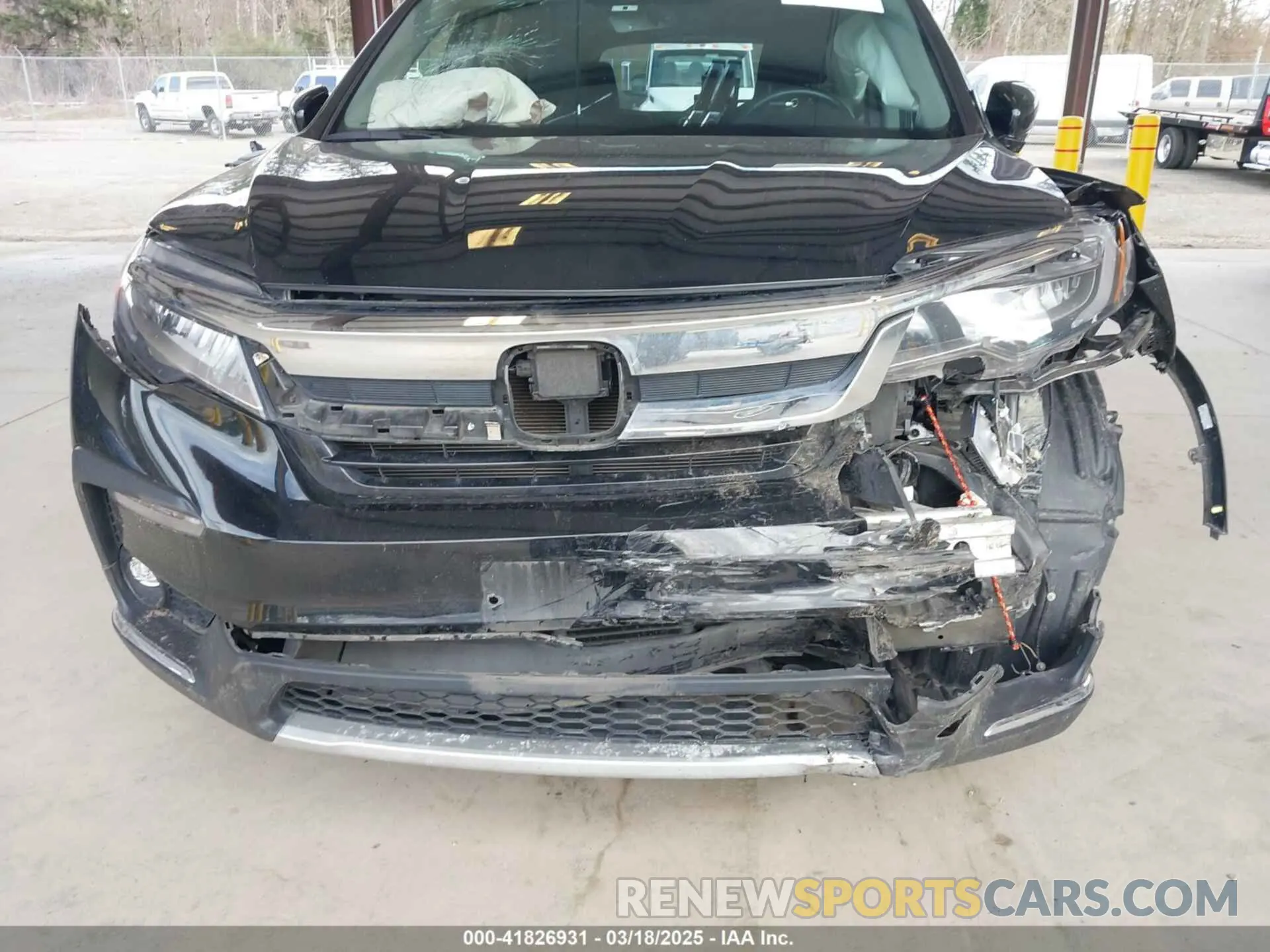 6 Photograph of a damaged car 5FNYF6H04MB043014 HONDA PILOT 2021