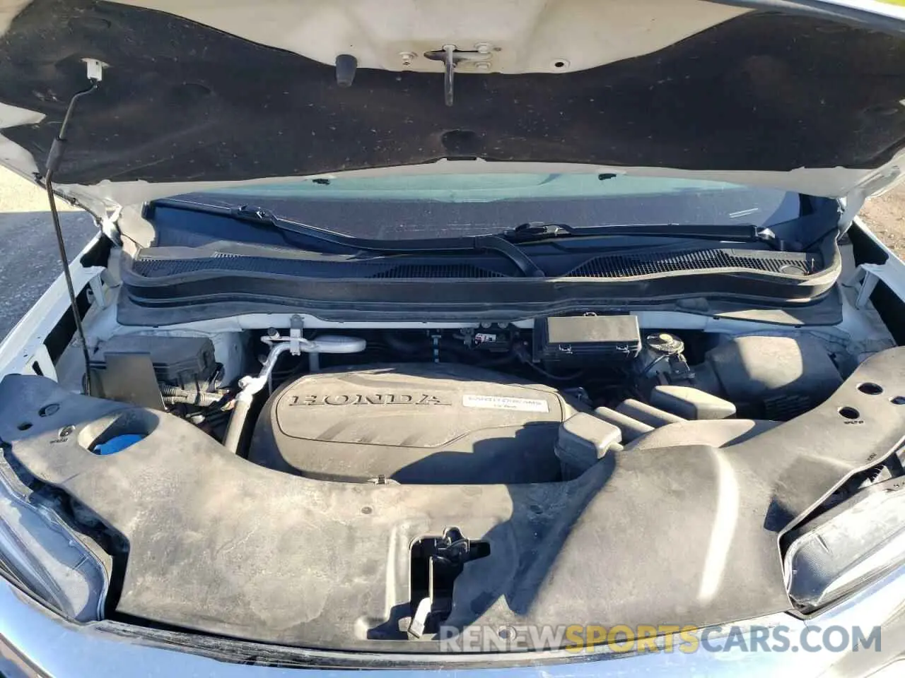 12 Photograph of a damaged car 5FNYF6H05MB004870 HONDA PILOT 2021