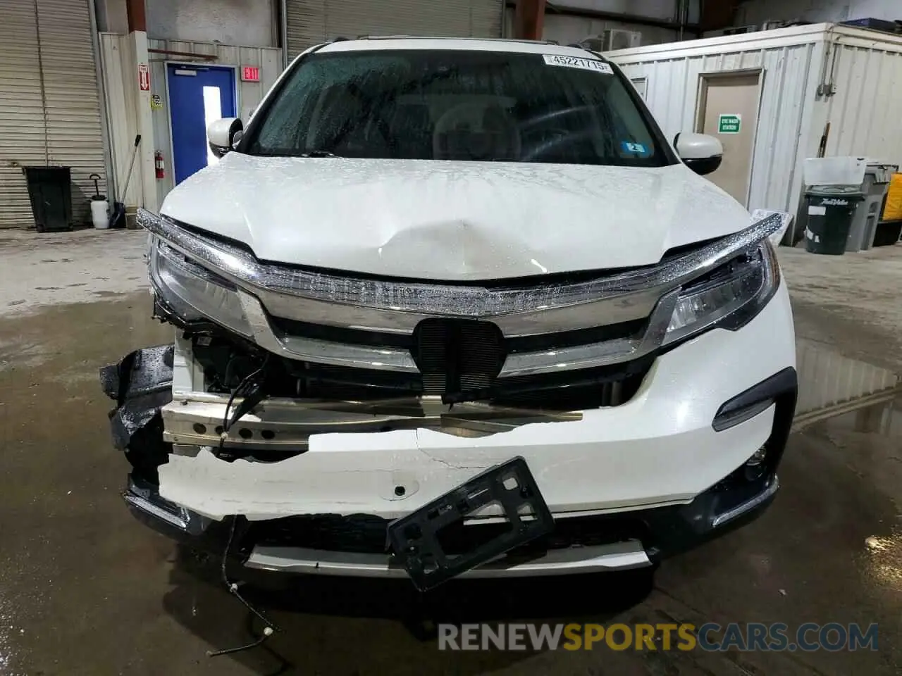 5 Photograph of a damaged car 5FNYF6H06MB045864 HONDA PILOT 2021