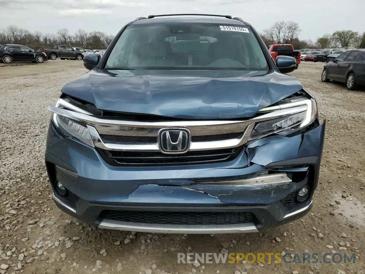5 Photograph of a damaged car 5FNYF6H07MB029043 HONDA PILOT 2021
