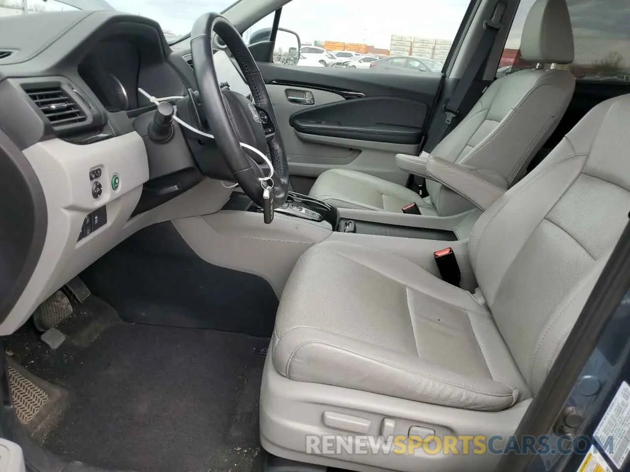 7 Photograph of a damaged car 5FNYF6H07MB029043 HONDA PILOT 2021