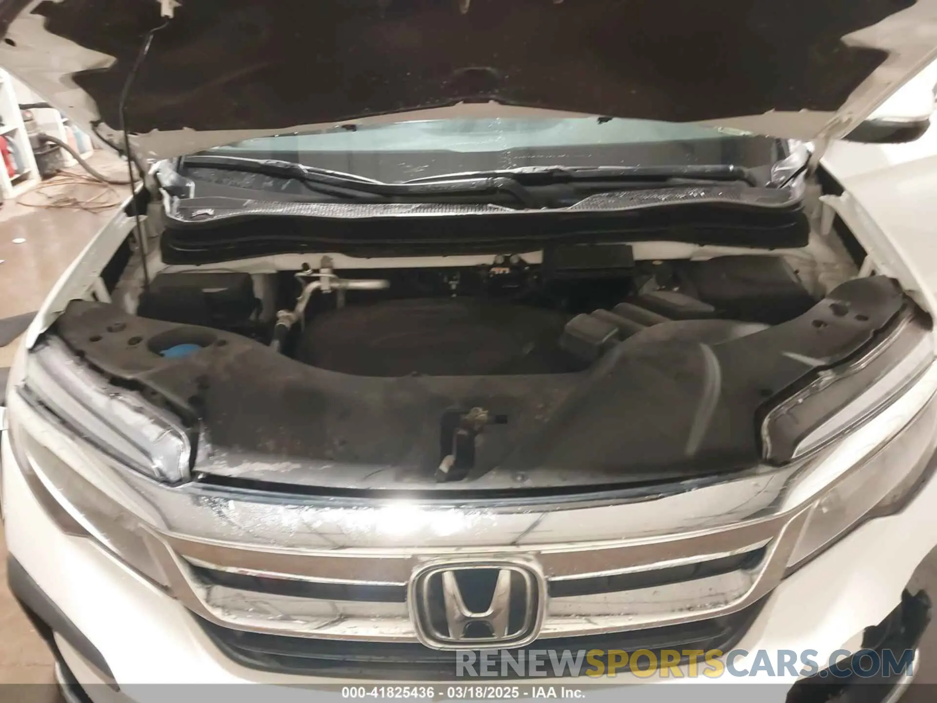 10 Photograph of a damaged car 5FNYF6H07MB041824 HONDA PILOT 2021