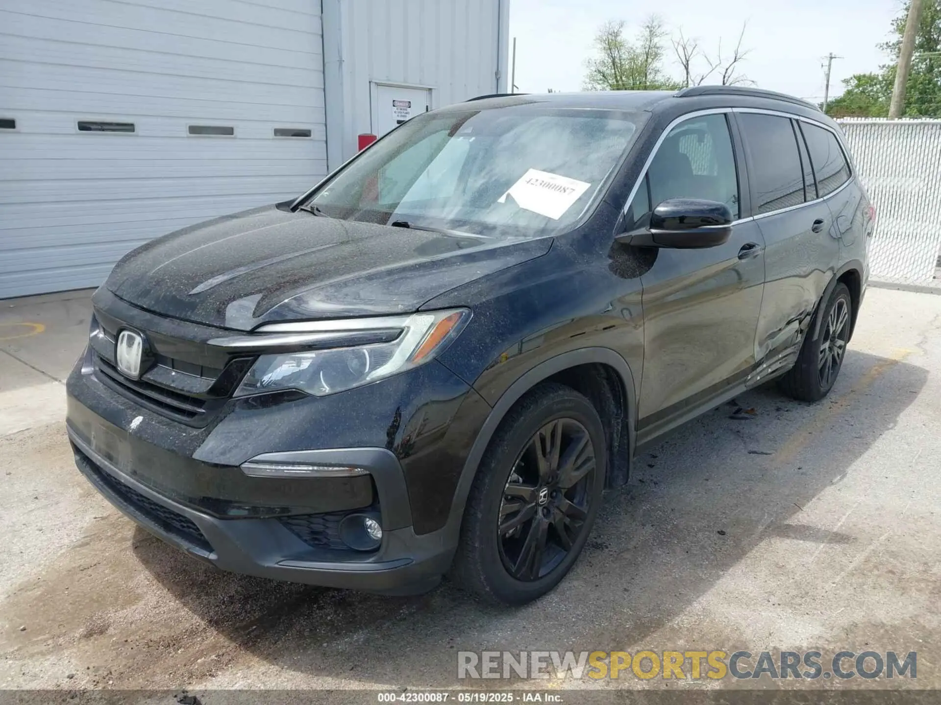 2 Photograph of a damaged car 5FNYF6H20MB023974 HONDA PILOT 2021