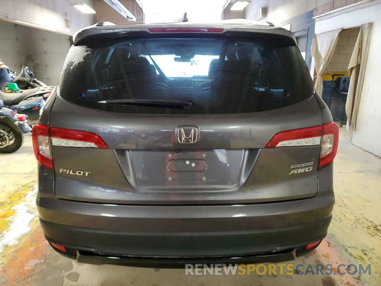 6 Photograph of a damaged car 5FNYF6H20MB033839 HONDA PILOT 2021