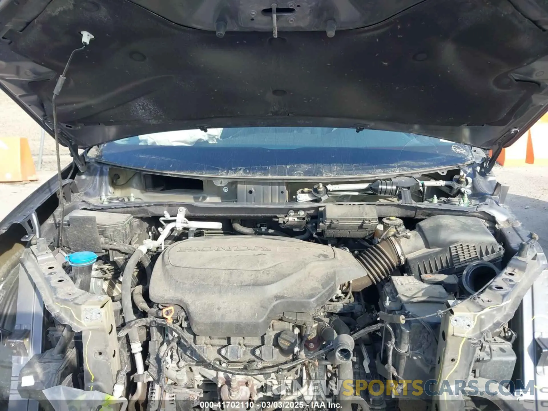 10 Photograph of a damaged car 5FNYF6H20MB055503 HONDA PILOT 2021