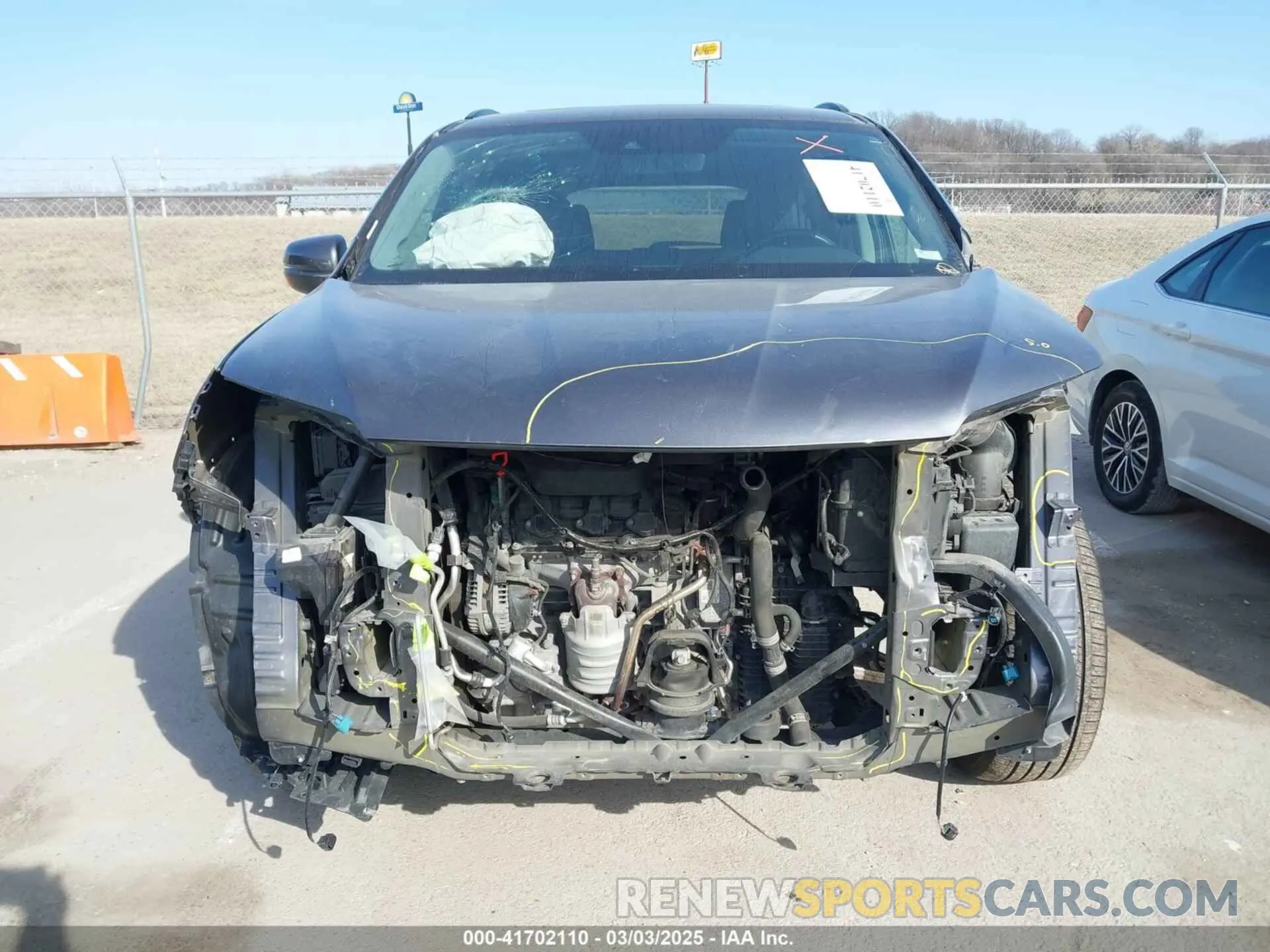 12 Photograph of a damaged car 5FNYF6H20MB055503 HONDA PILOT 2021