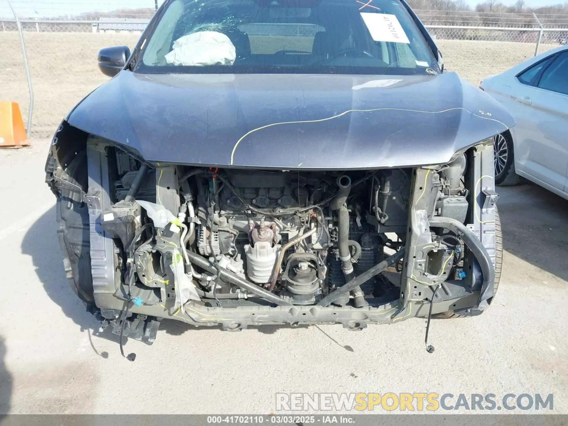 6 Photograph of a damaged car 5FNYF6H20MB055503 HONDA PILOT 2021