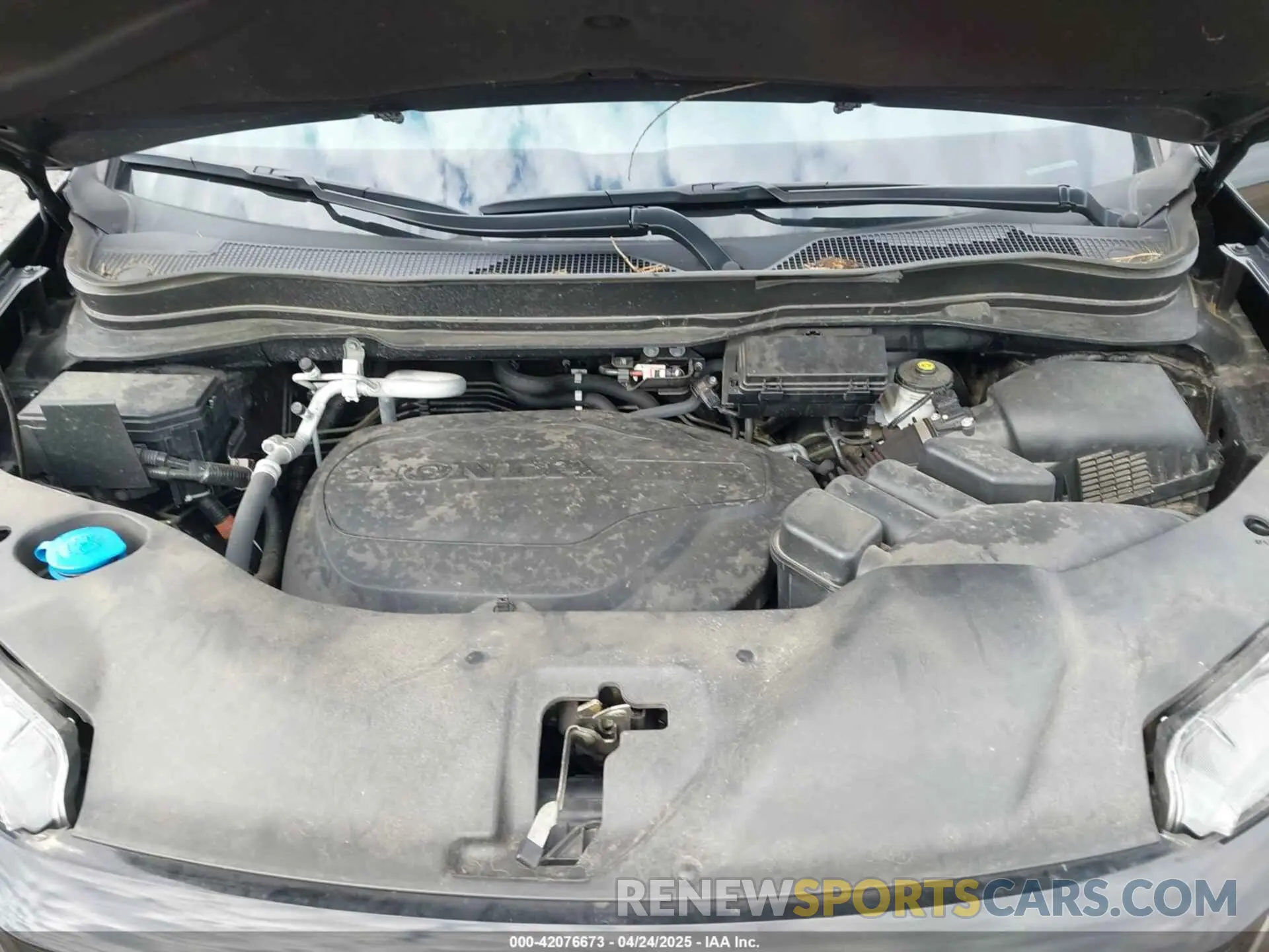 10 Photograph of a damaged car 5FNYF6H20MB096827 HONDA PILOT 2021