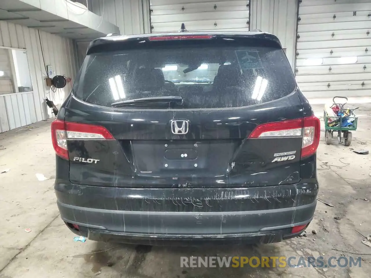 6 Photograph of a damaged car 5FNYF6H21MB098036 HONDA PILOT 2021