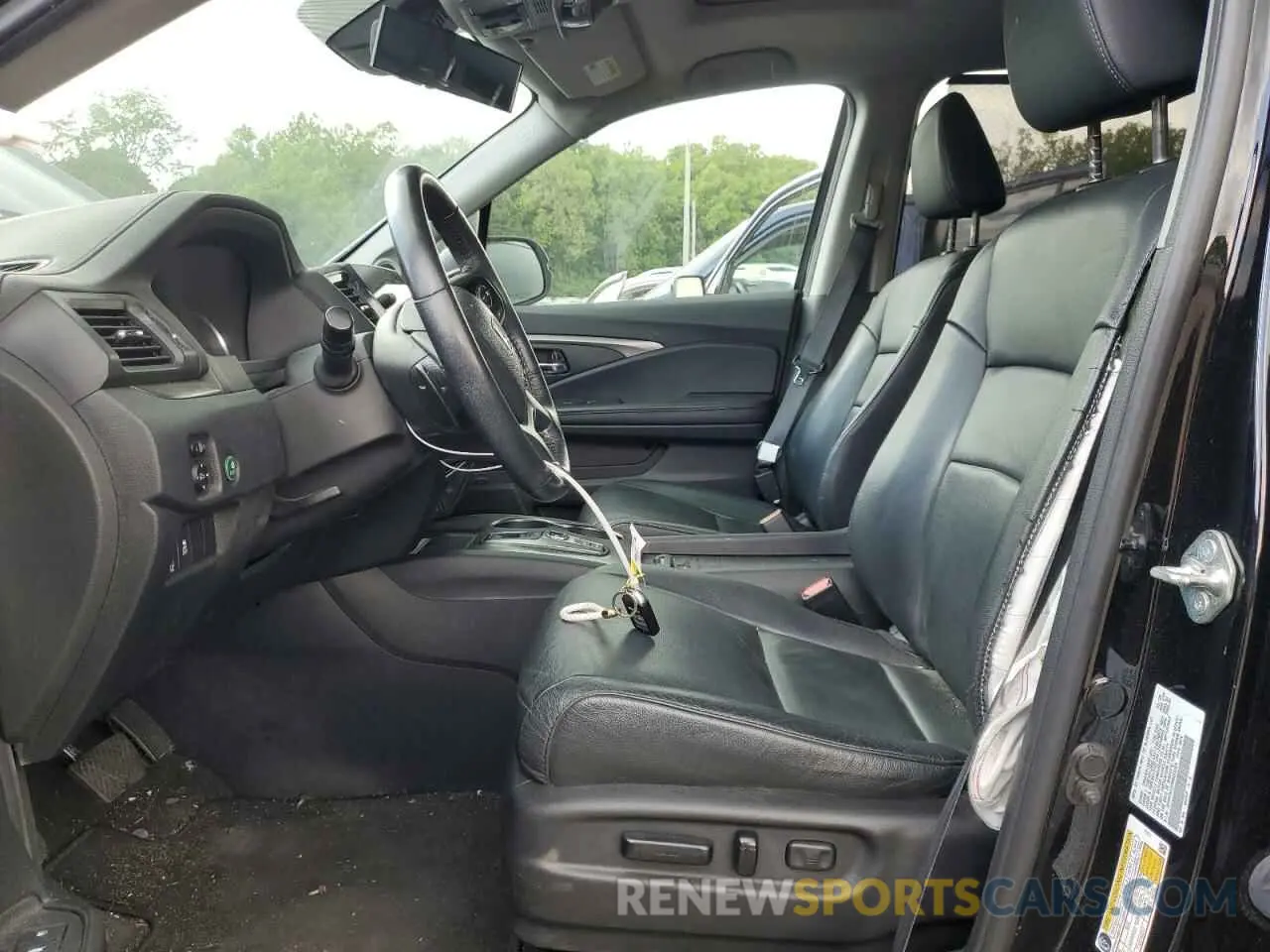 7 Photograph of a damaged car 5FNYF6H22MB023524 HONDA PILOT 2021