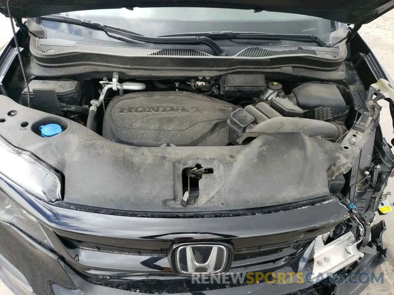 12 Photograph of a damaged car 5FNYF6H22MB077504 HONDA PILOT 2021