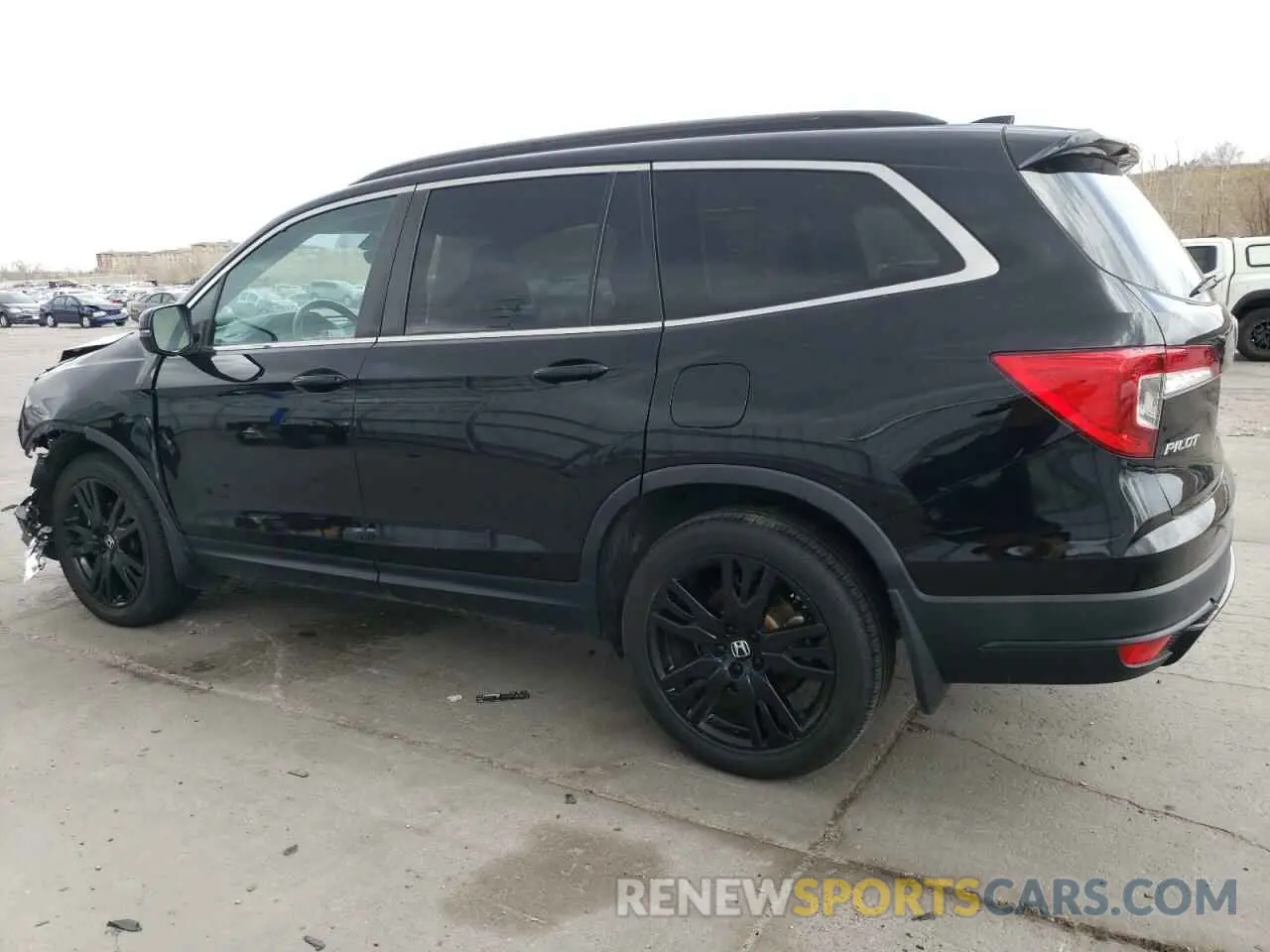 2 Photograph of a damaged car 5FNYF6H22MB077504 HONDA PILOT 2021
