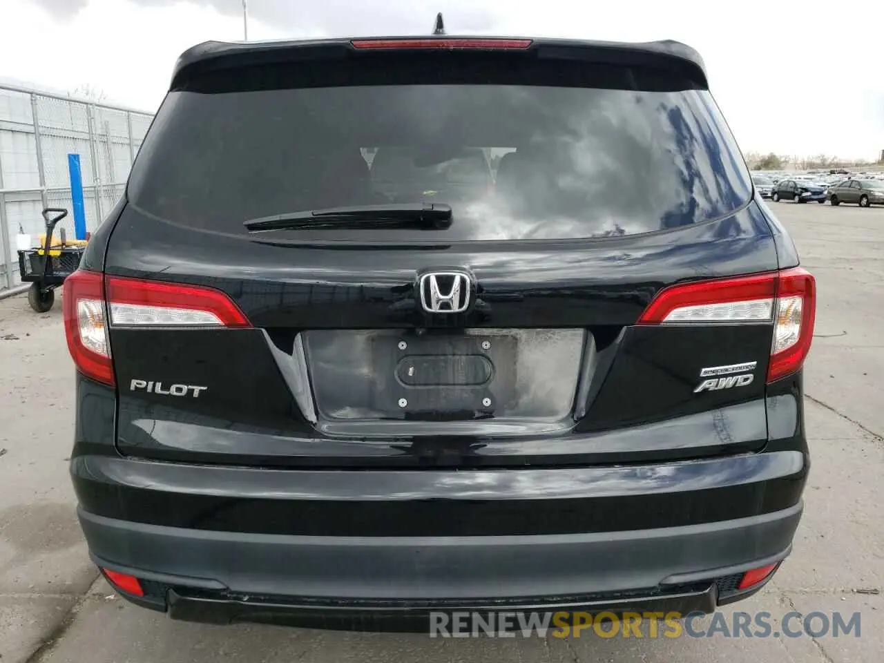 6 Photograph of a damaged car 5FNYF6H22MB077504 HONDA PILOT 2021