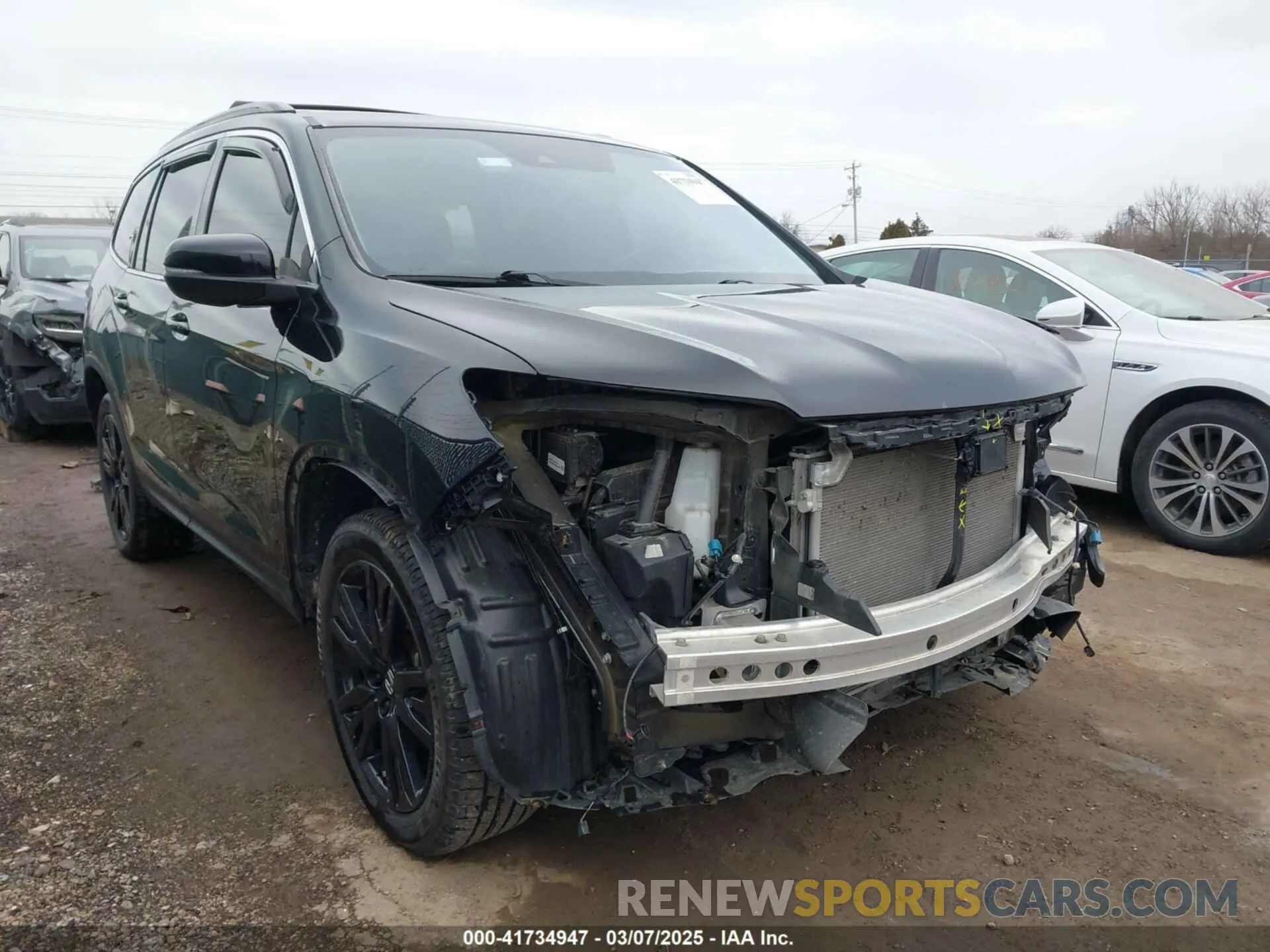 1 Photograph of a damaged car 5FNYF6H23MB004612 HONDA PILOT 2021