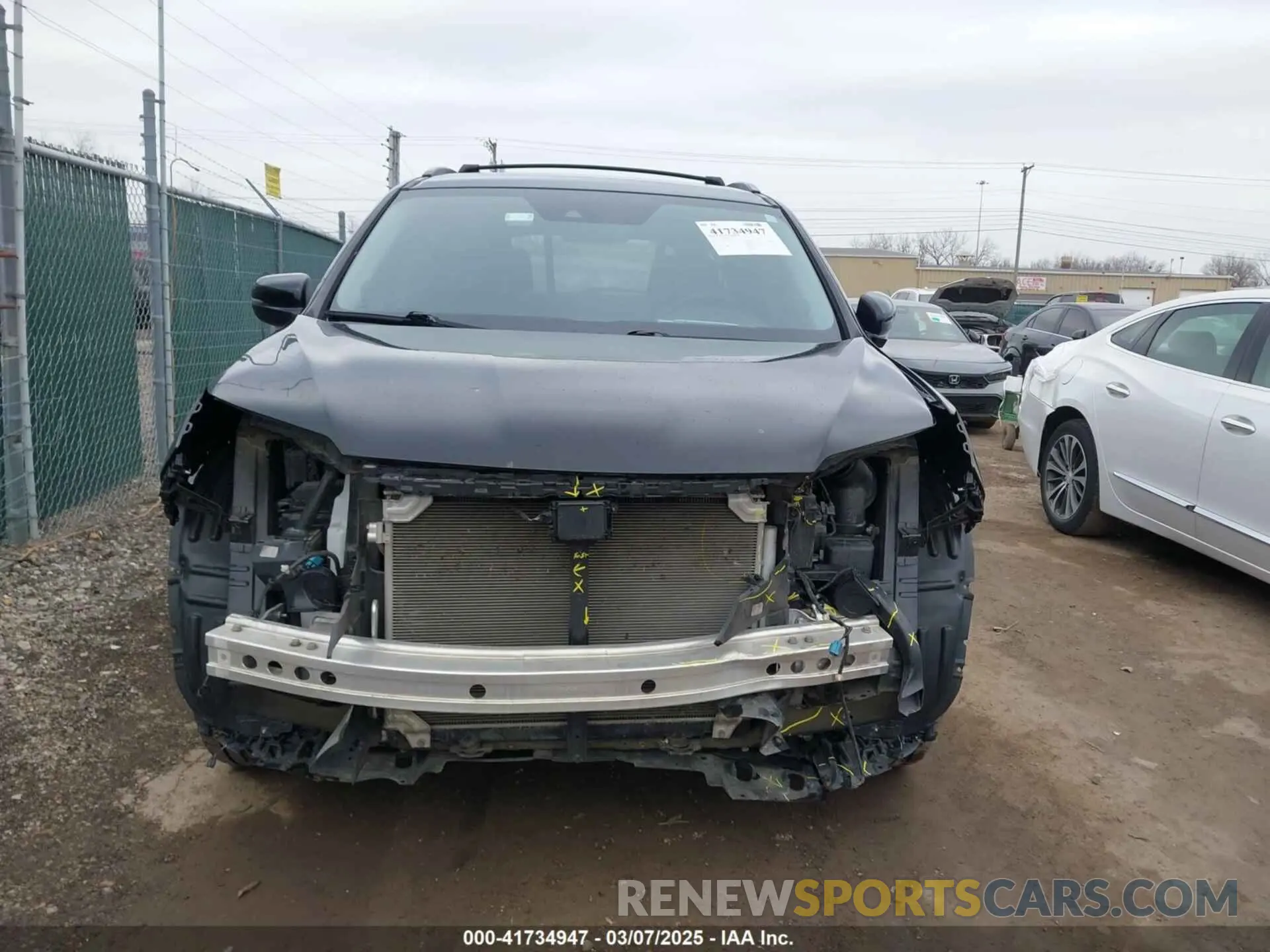 13 Photograph of a damaged car 5FNYF6H23MB004612 HONDA PILOT 2021