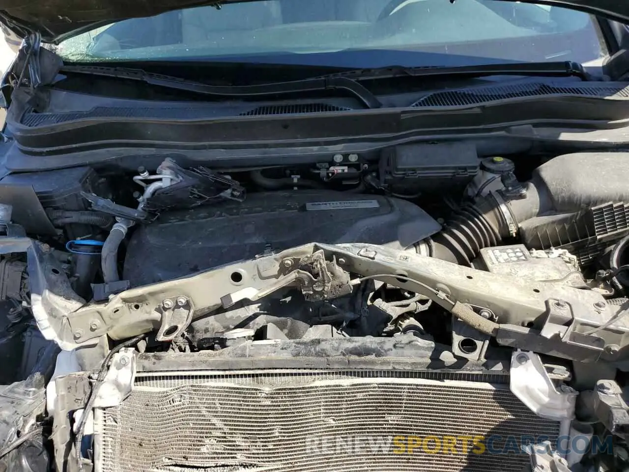 12 Photograph of a damaged car 5FNYF6H25MB010685 HONDA PILOT 2021