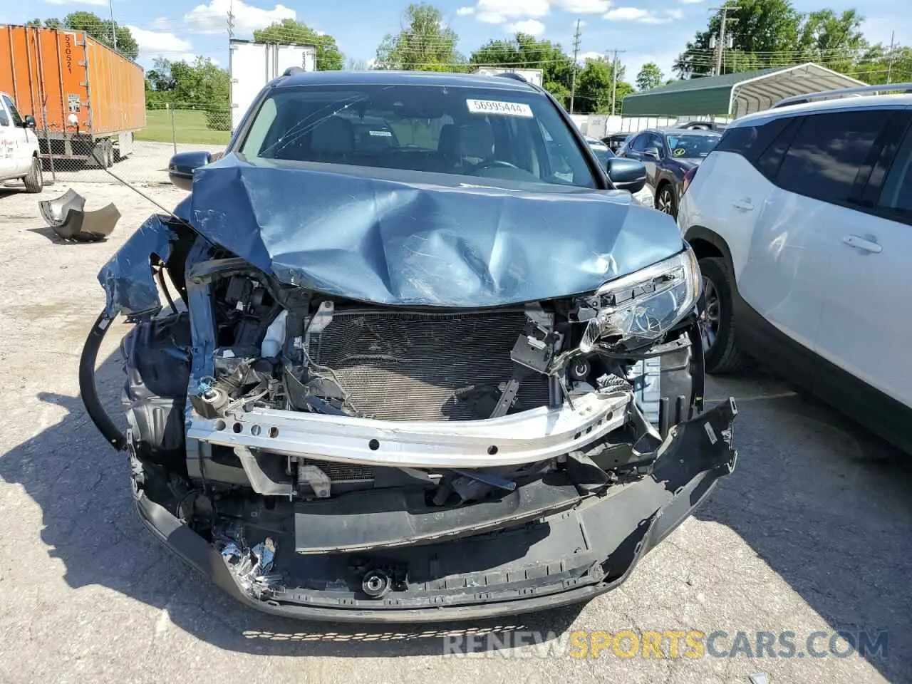 5 Photograph of a damaged car 5FNYF6H25MB010685 HONDA PILOT 2021