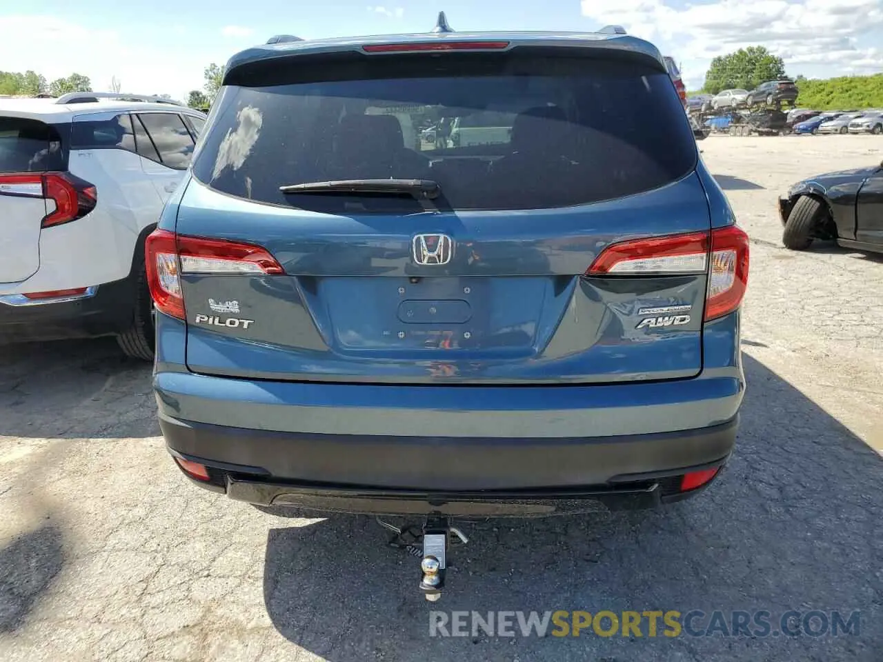 6 Photograph of a damaged car 5FNYF6H25MB010685 HONDA PILOT 2021
