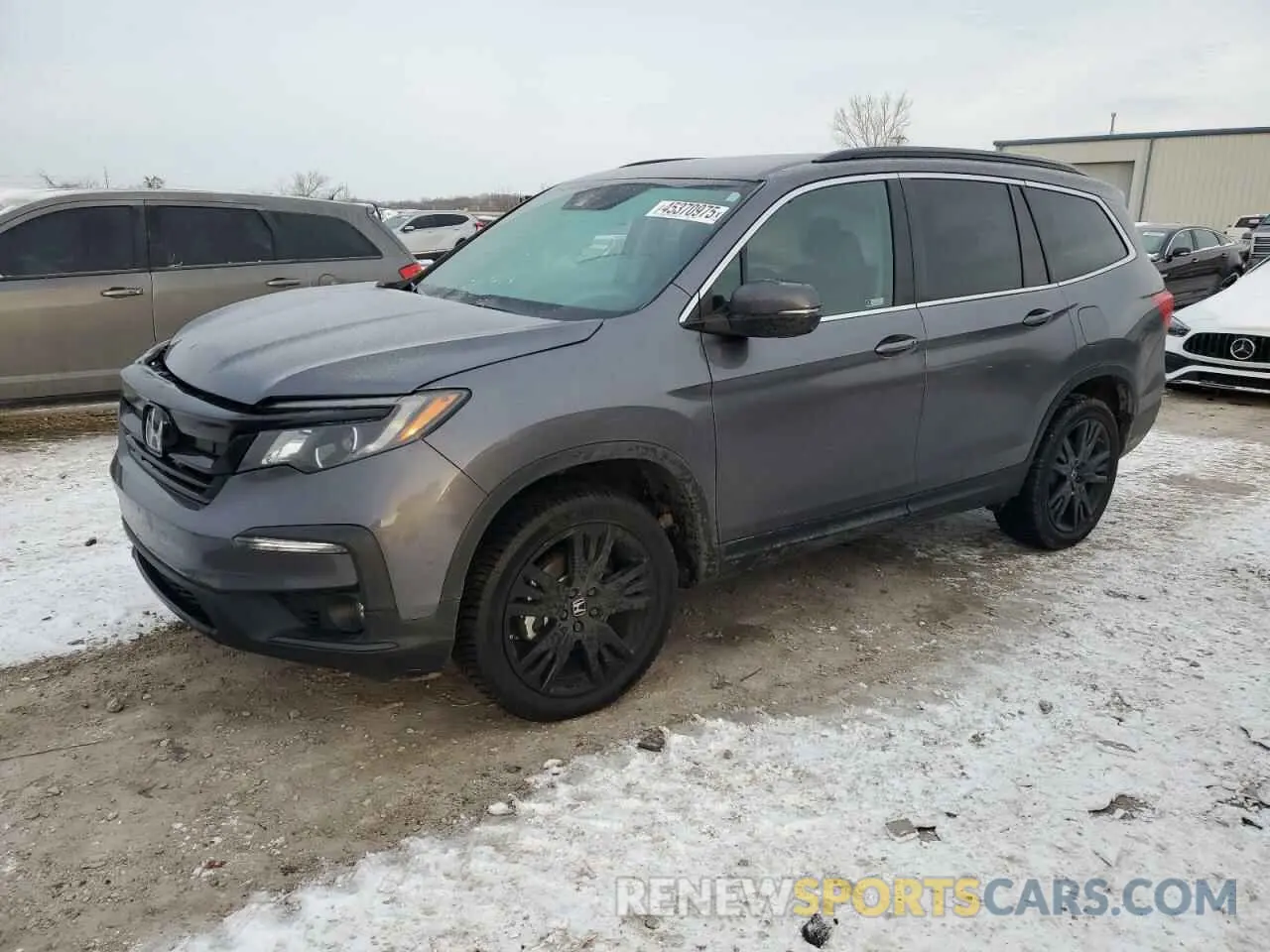 1 Photograph of a damaged car 5FNYF6H25MB037367 HONDA PILOT 2021