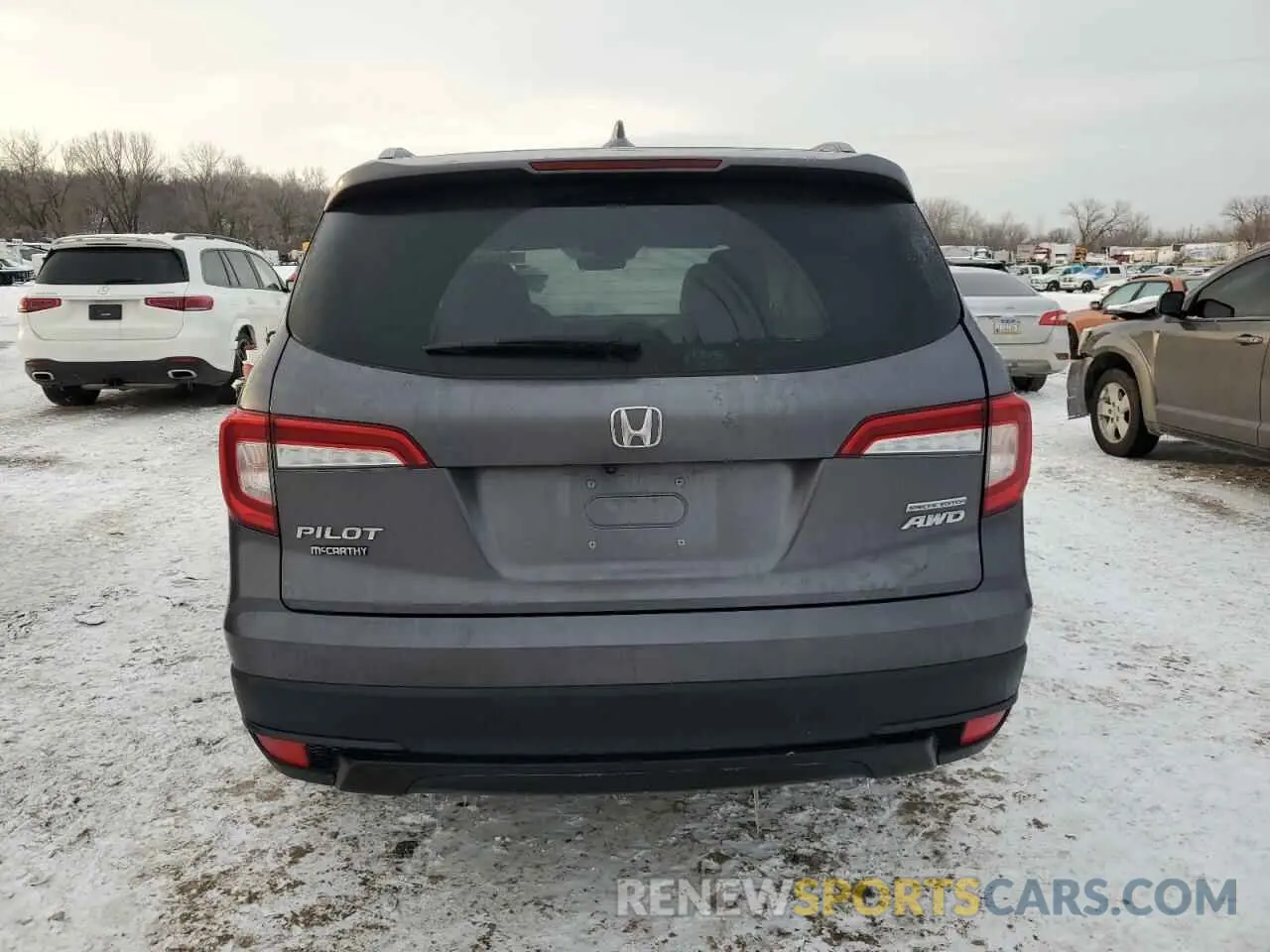 6 Photograph of a damaged car 5FNYF6H25MB037367 HONDA PILOT 2021