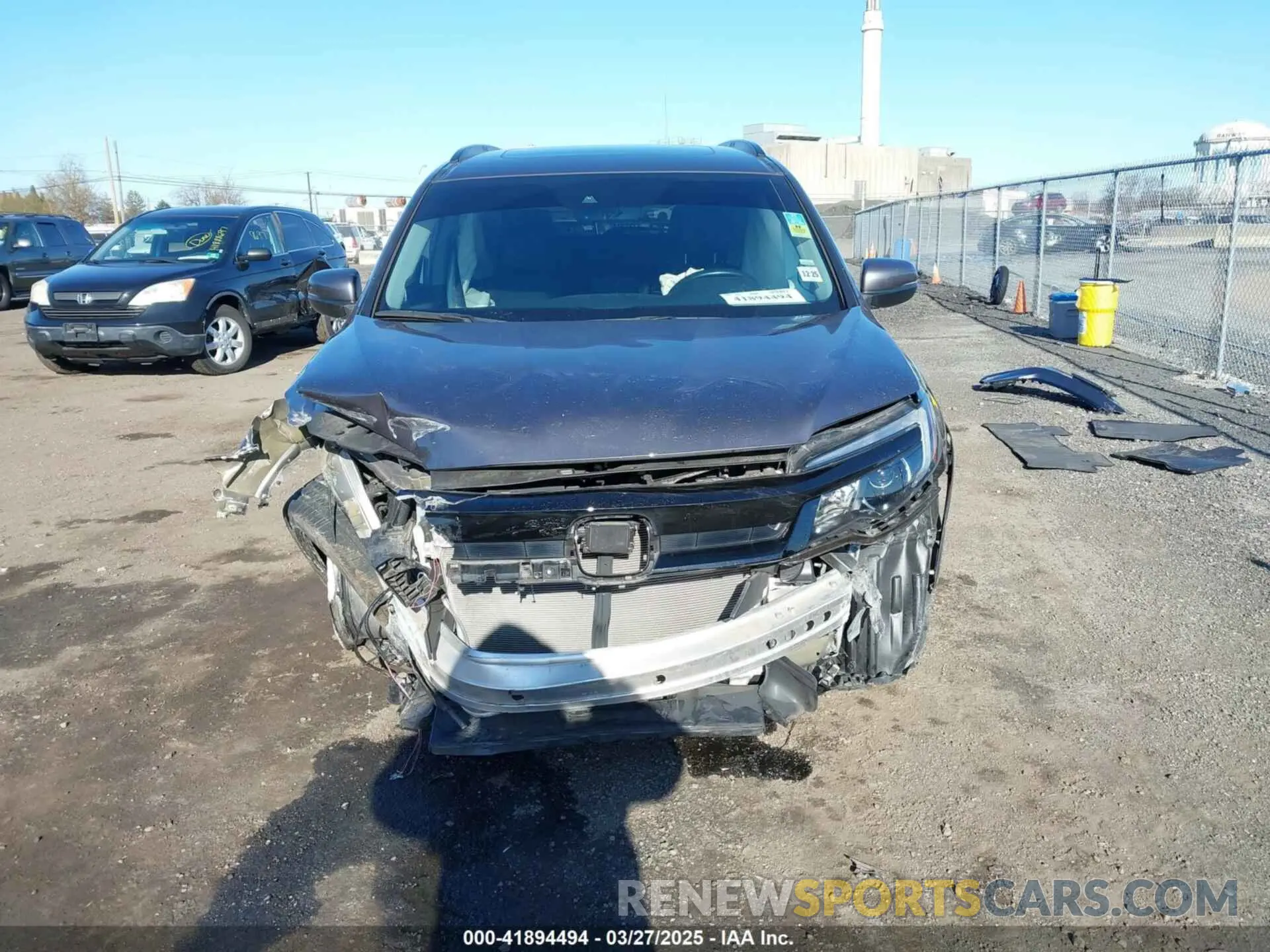 13 Photograph of a damaged car 5FNYF6H25MB041029 HONDA PILOT 2021