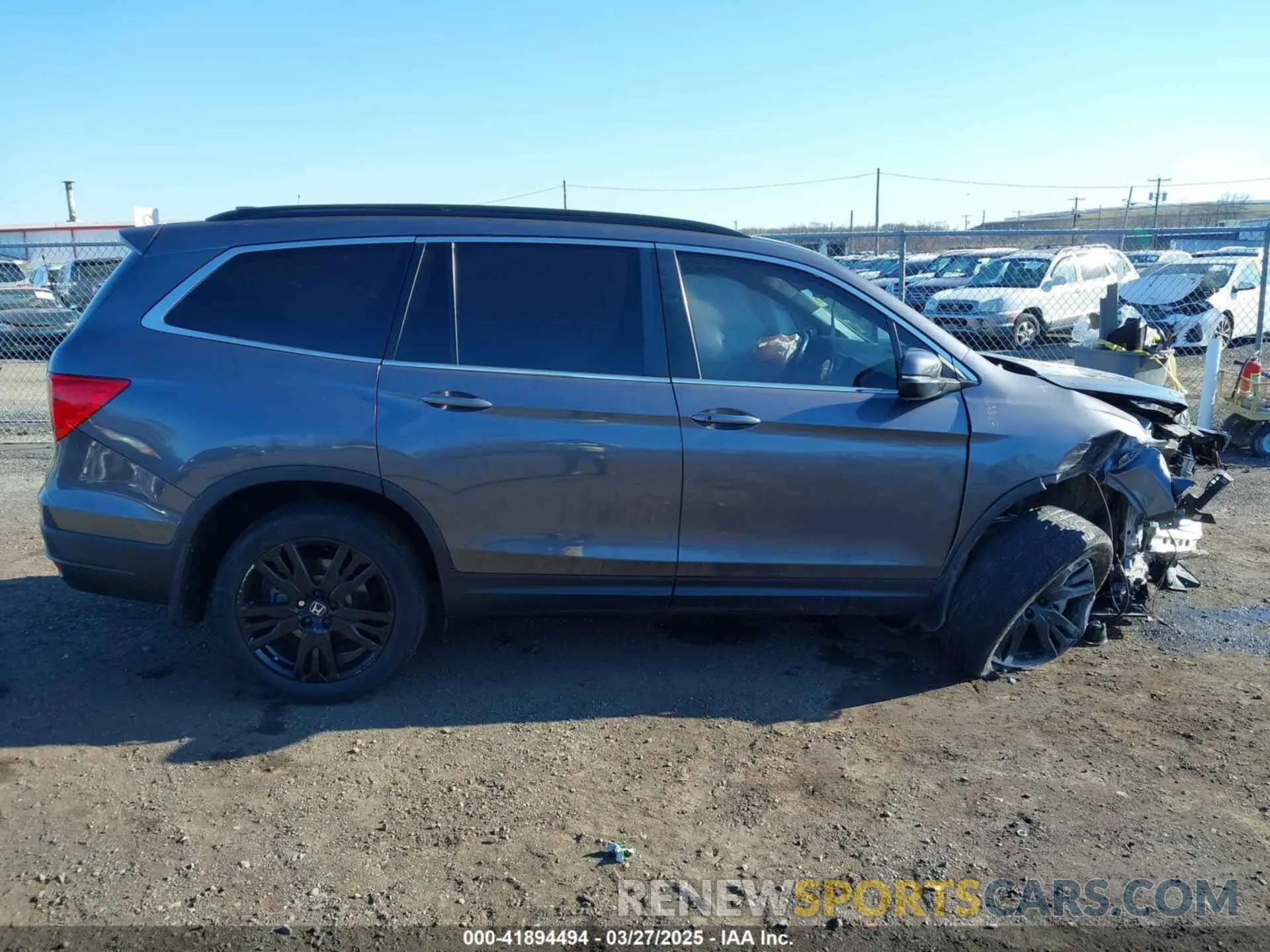 14 Photograph of a damaged car 5FNYF6H25MB041029 HONDA PILOT 2021