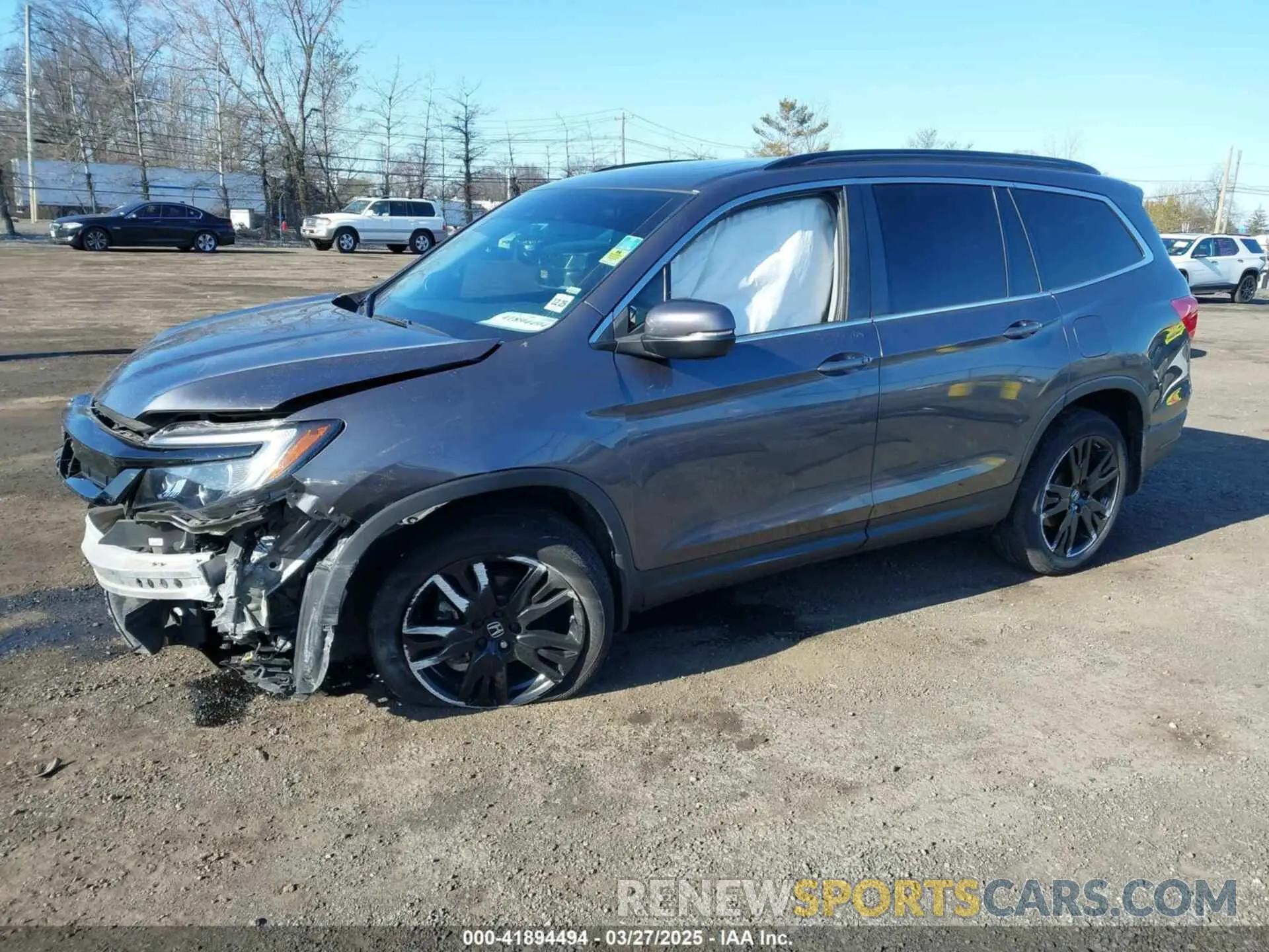 2 Photograph of a damaged car 5FNYF6H25MB041029 HONDA PILOT 2021