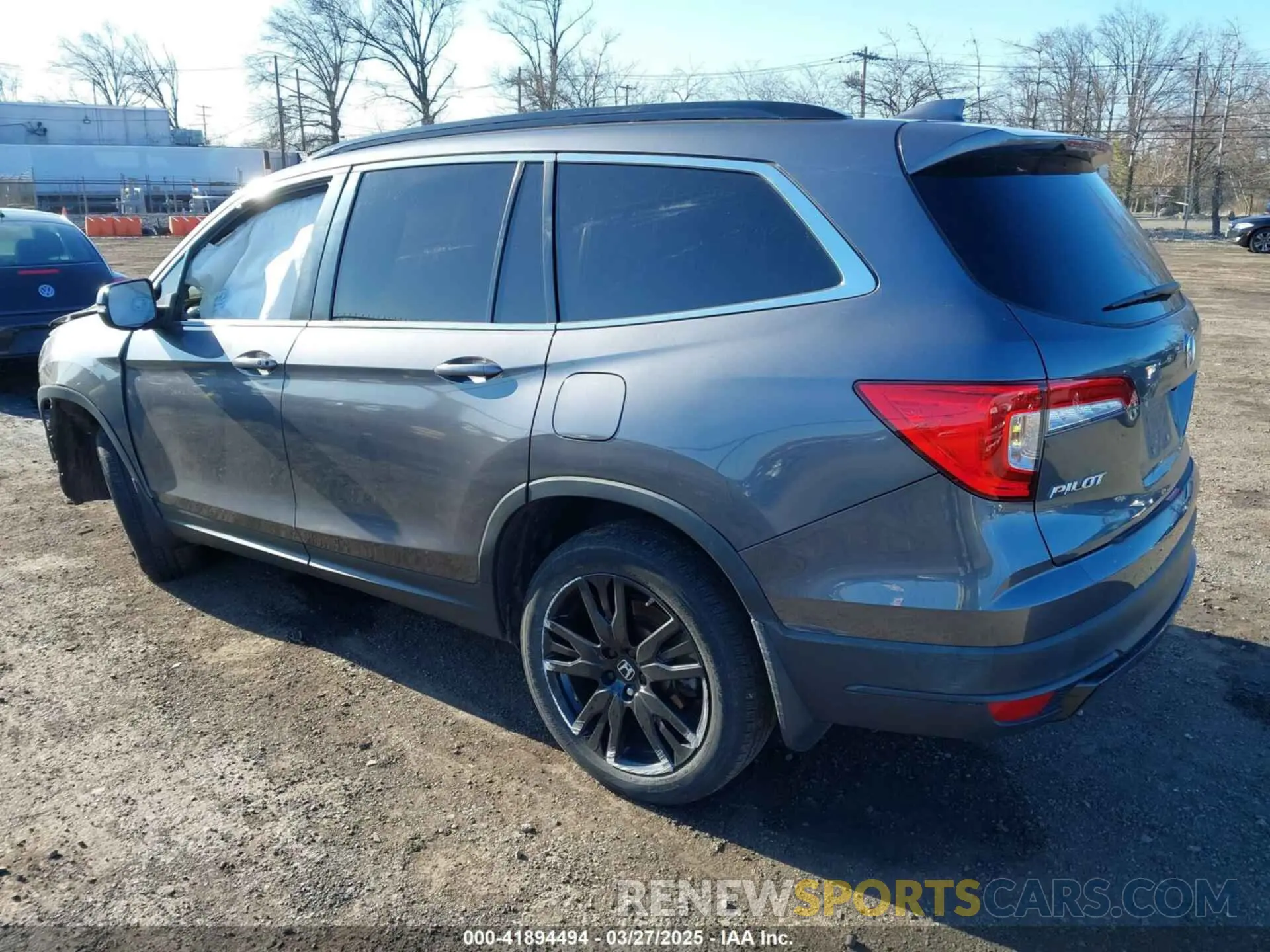 3 Photograph of a damaged car 5FNYF6H25MB041029 HONDA PILOT 2021