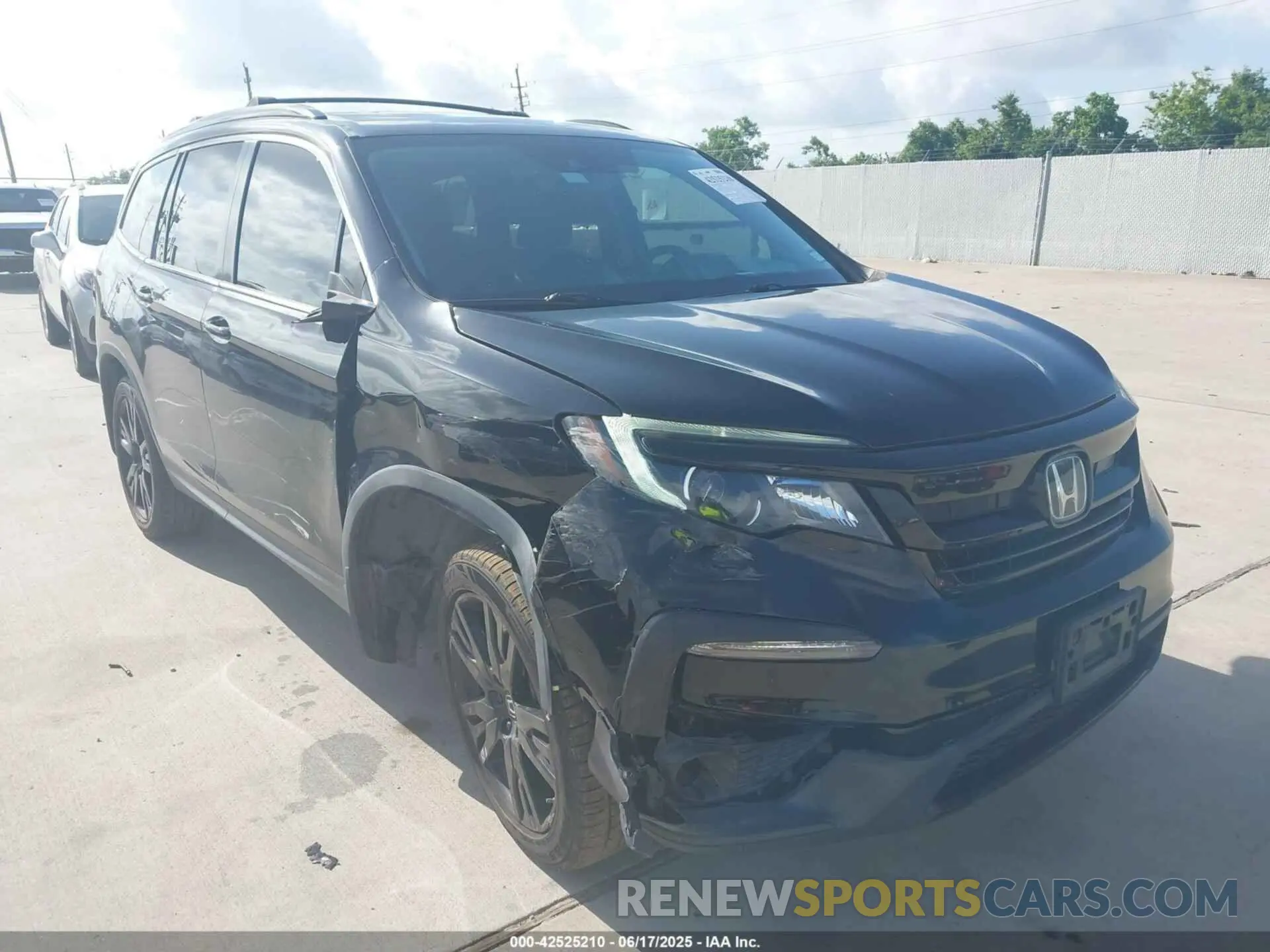6 Photograph of a damaged car 5FNYF6H25MB042875 HONDA PILOT 2021