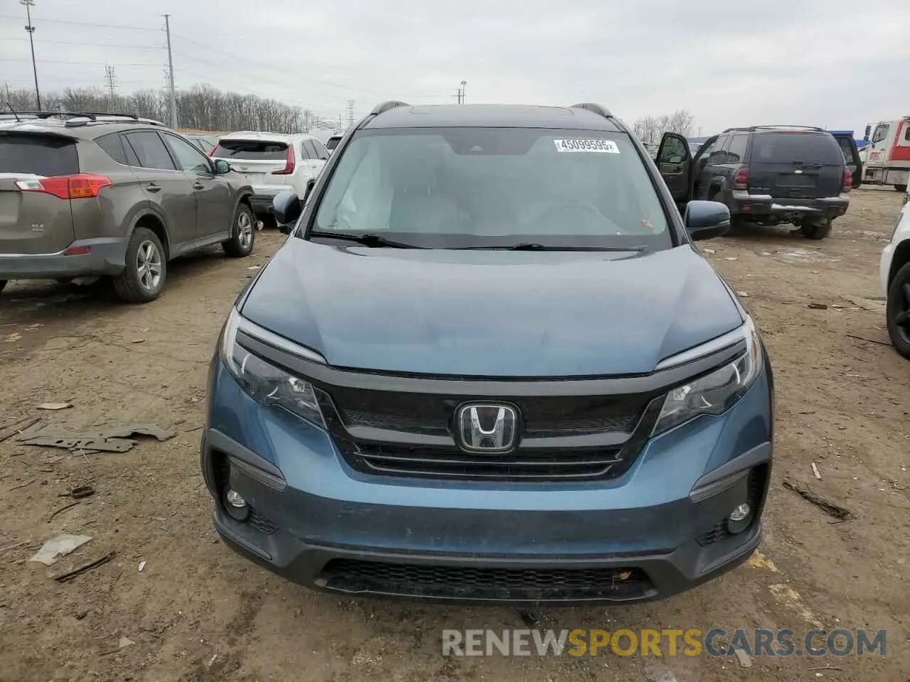 5 Photograph of a damaged car 5FNYF6H25MB083023 HONDA PILOT 2021
