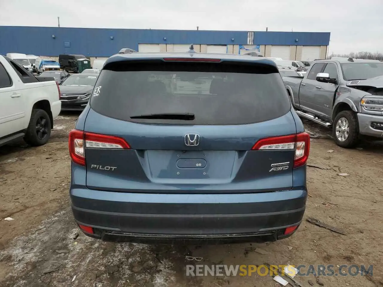 6 Photograph of a damaged car 5FNYF6H25MB083023 HONDA PILOT 2021