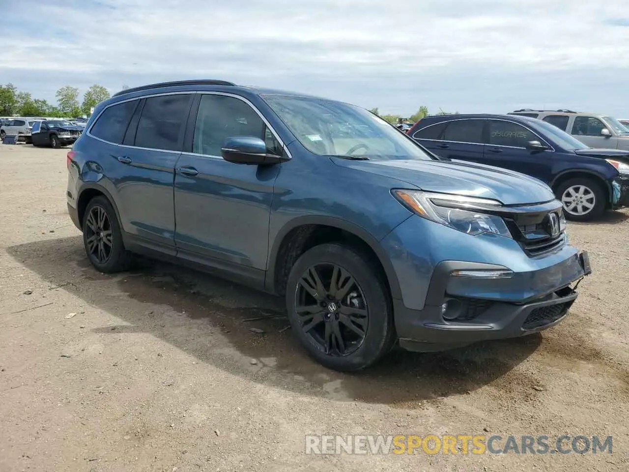 4 Photograph of a damaged car 5FNYF6H26MB014311 HONDA PILOT 2021